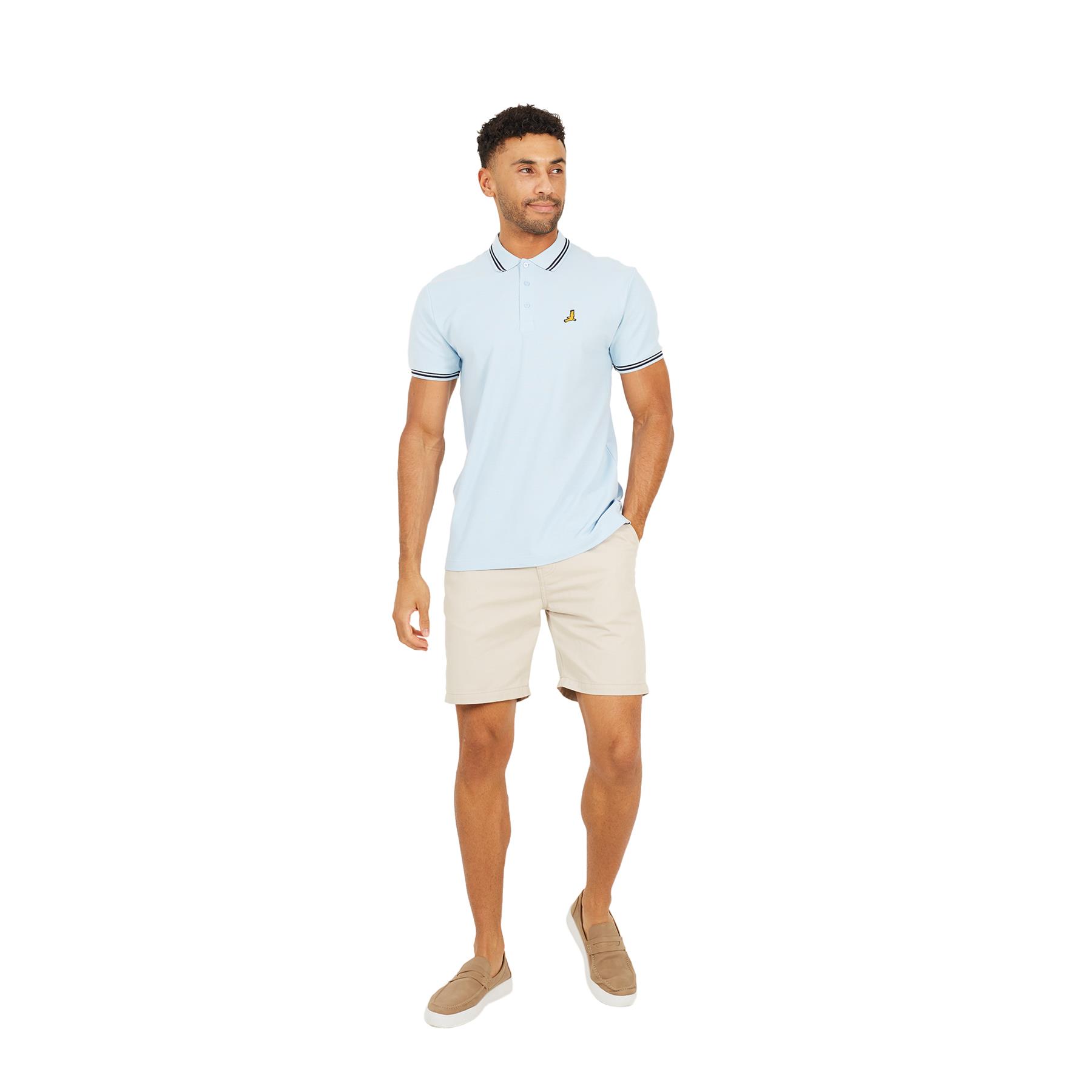 Brave Soul Mens Polo Shirt Short Sleeve 100% Cotton Polo Shirts for Men UK - Picture 33 of 33