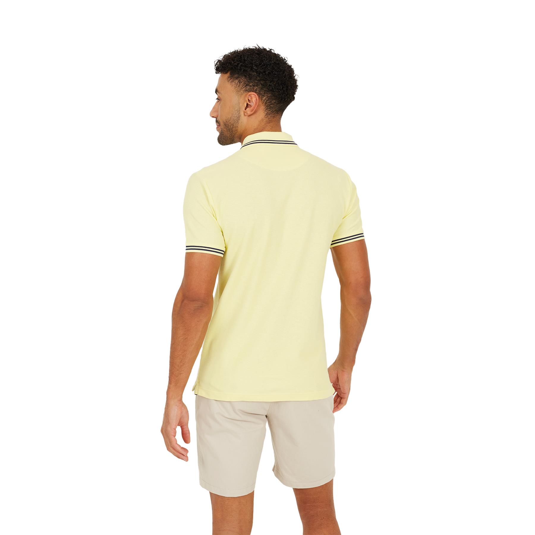 Brave Soul Mens Polo Shirt Short Sleeve 100% Cotton Polo Shirts for Men UK - Picture 27 of 33
