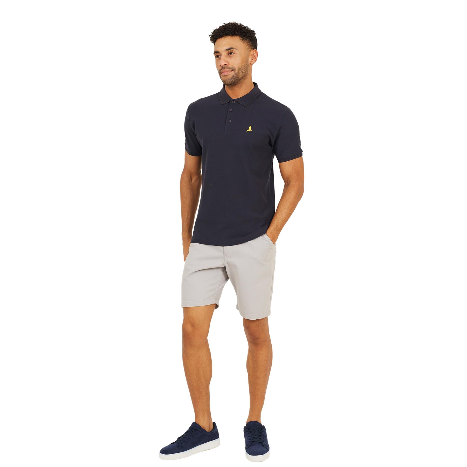Brave Soul Mens Cotton Polo Shirt Short Sleeve Summer Top Tees For Men, S TO 2XL - Picture 10 of 20