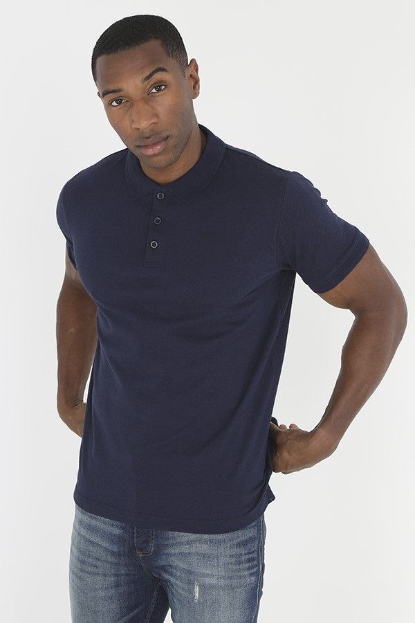 Brave Soul Mens Polo T-Shirts Short Sleeve Casual Cotton Tee for Men Size S-2XL - Picture 10 of 11