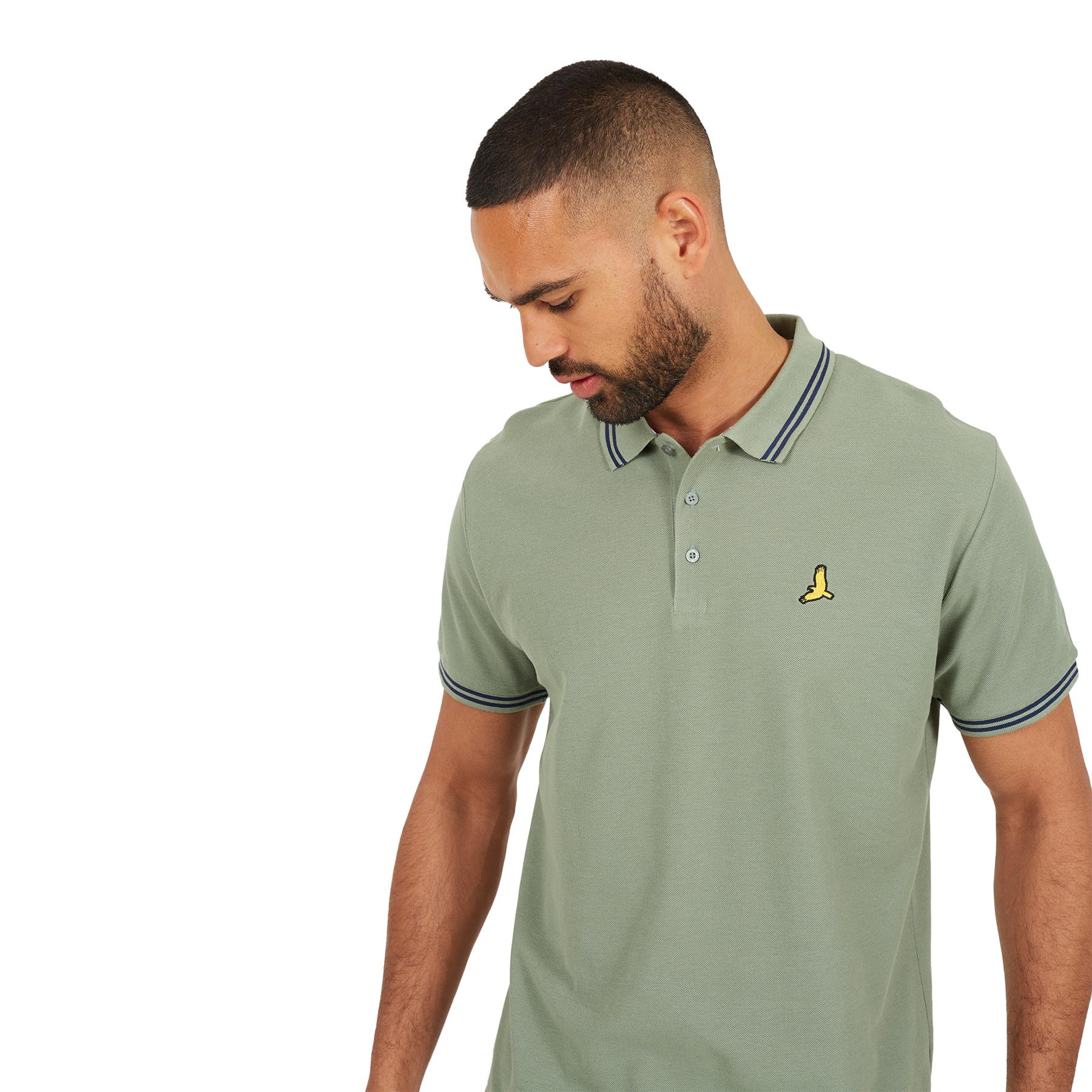 Brave Soul Mens Polo Shirt Short Sleeve 100% Cotton Polo Shirts for Men UK - Picture 16 of 33