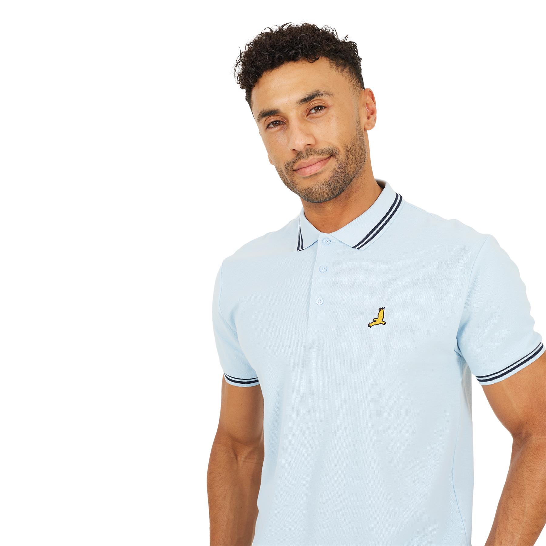 Brave Soul Mens Polo Shirt Short Sleeve 100% Cotton Polo Shirts for Men UK - Picture 32 of 33