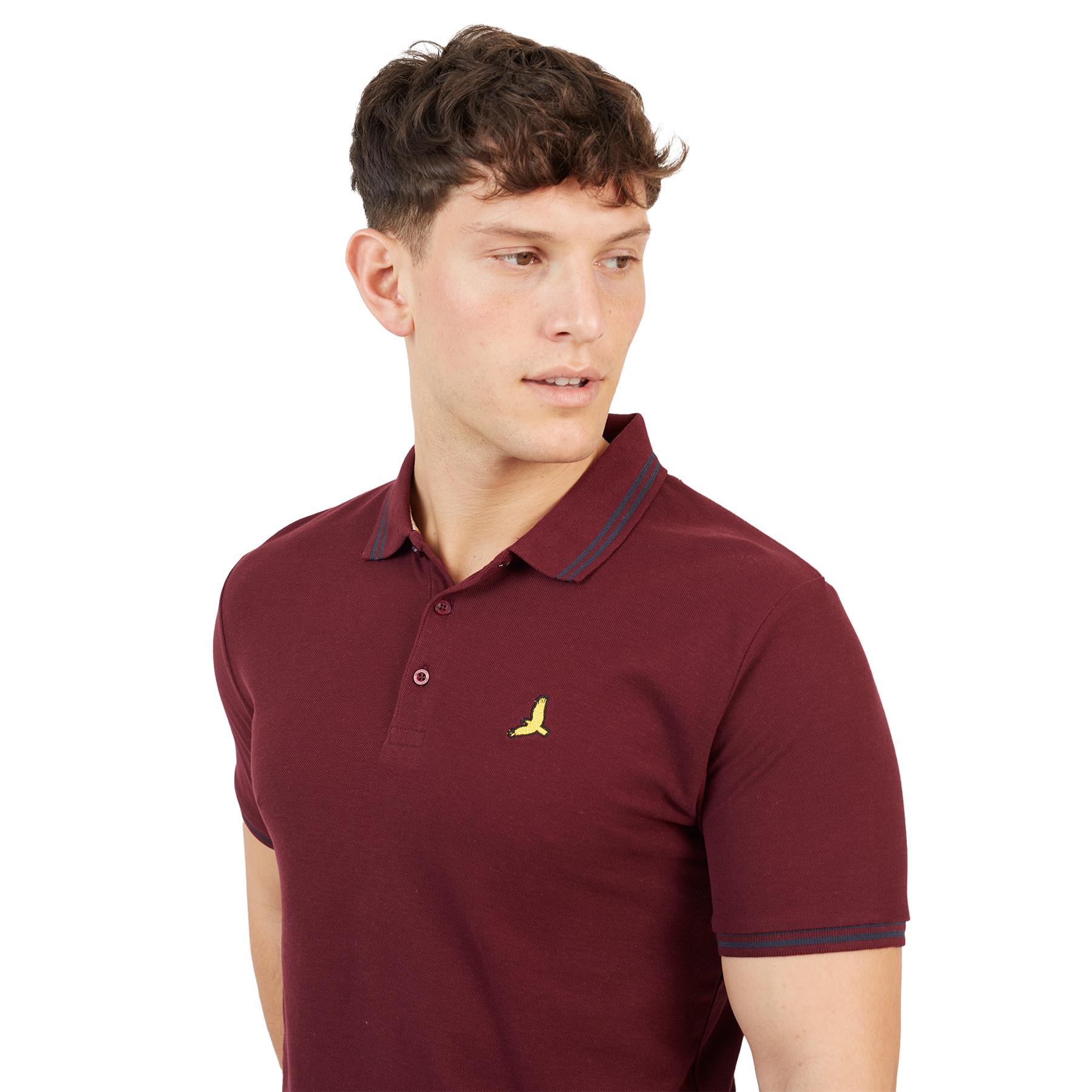 Brave Soul Mens Polo Shirt Short Sleeve 100% Cotton Polo Shirts for Men UK - Picture 24 of 33