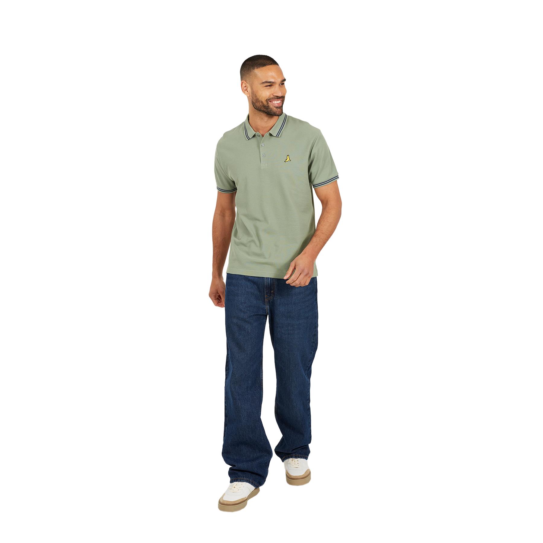 Brave Soul Mens Polo Shirt Short Sleeve 100% Cotton Polo Shirts for Men UK - Picture 17 of 33