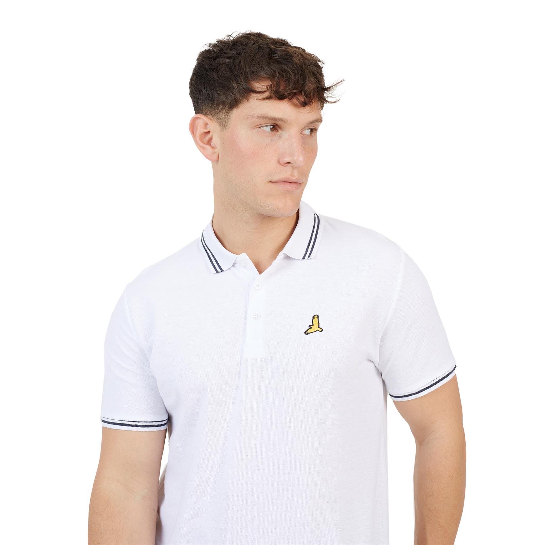 Brave Soul Mens Polo Shirt Short Sleeve 100% Cotton Polo Shirts for Men UK - Picture 8 of 33