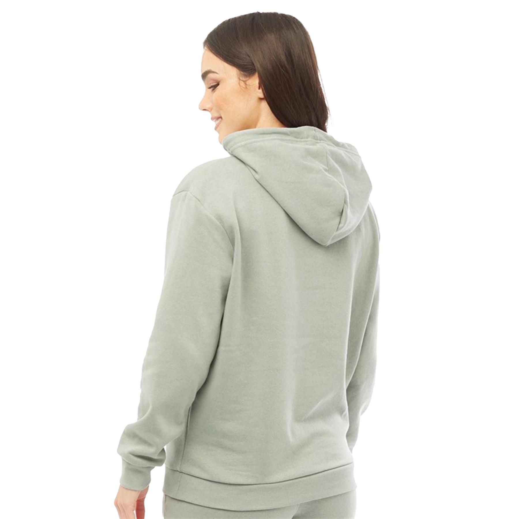 Brave Soul Womens Hoodie with Kangaroo Pocket, Ribbed Cuffs Plain Sweatshirts - Picture 20 of 26