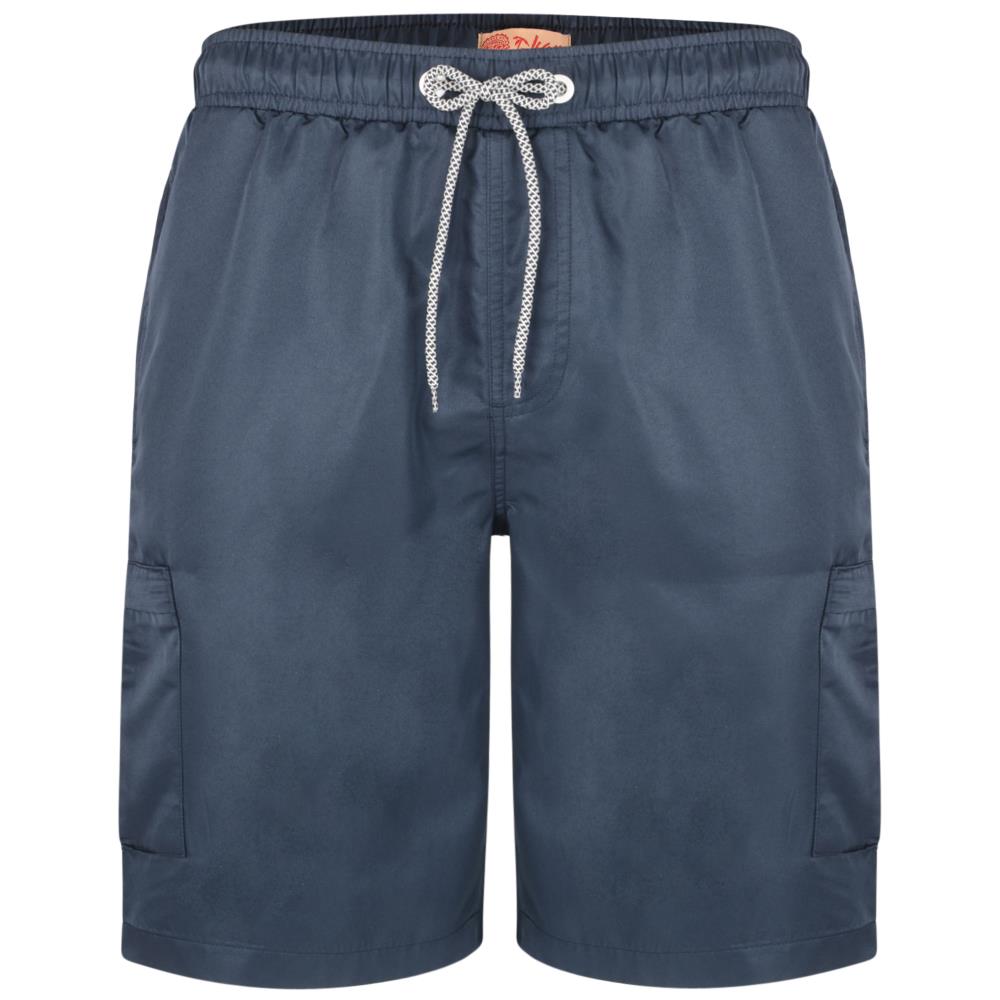Kam Mens Plus Size Swim Shorts, Drawstring Waist Cargo Short for Men, UK 2XL-8XL