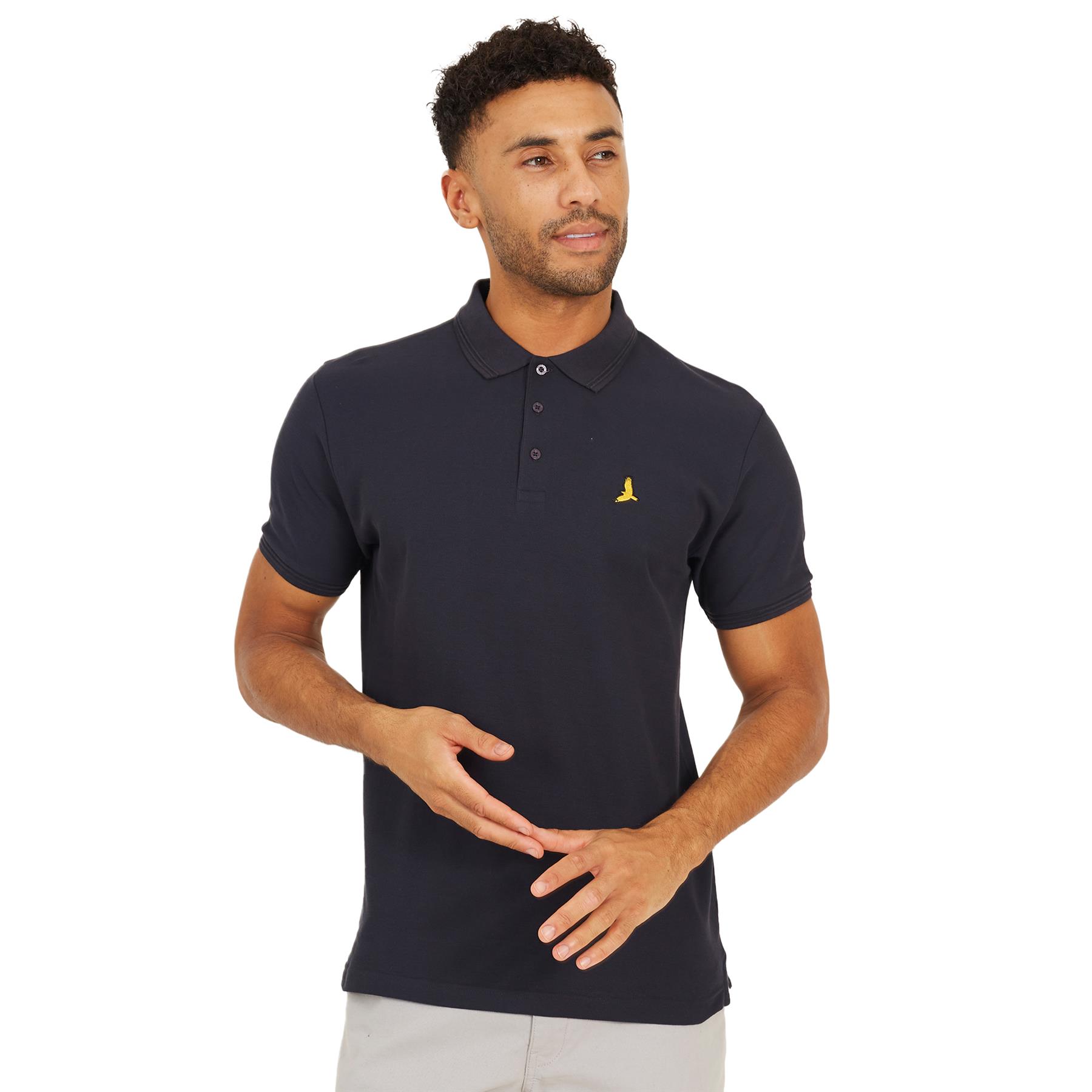Brave Soul Mens Cotton Polo Shirt Short Sleeve Summer Top Tees For Men, S TO 2XL - Picture 7 of 20