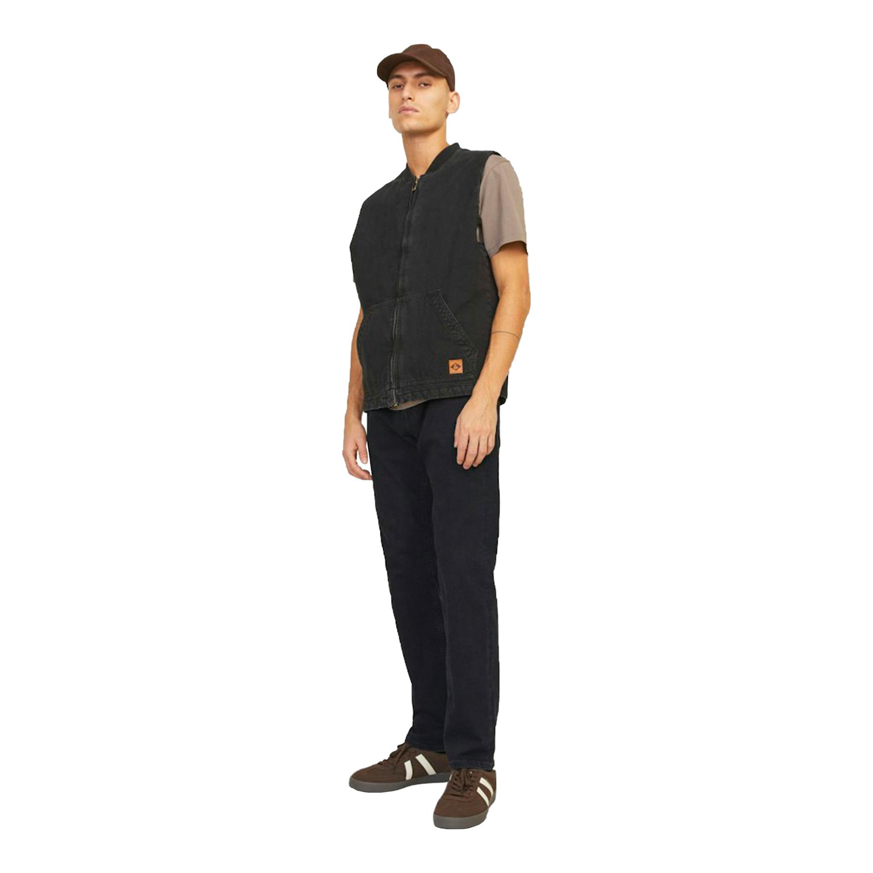 Jack & Jones Mens Black Jeans Comfort Fit Denim Pants for Men- 28 to 38 Waist - Picture 7 of 8