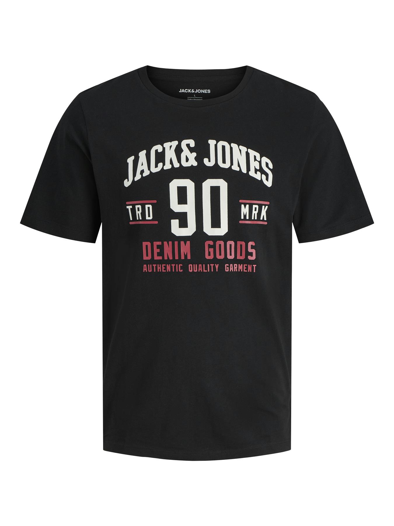 Jack & Jones Mens Multipack T-shirts Short Sleeve Crew Neck T-Shirt, Pack of 3 - Picture 10 of 11