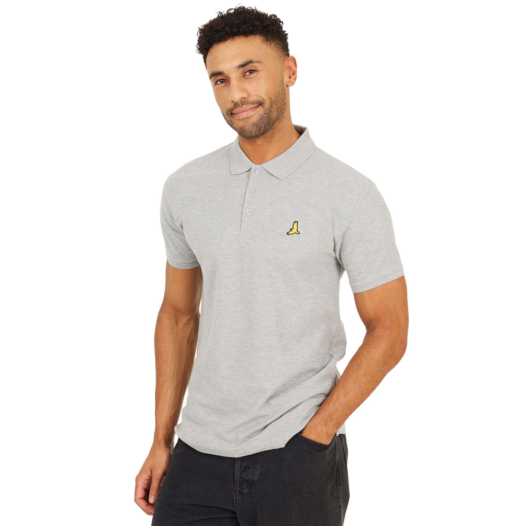 Brave Soul Mens Cotton Polo Shirt Short Sleeve Summer Top Tees For Men, S TO 2XL - Picture 15 of 20