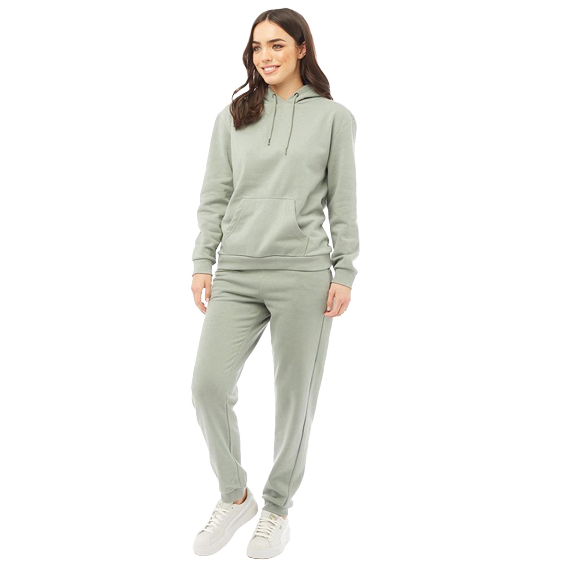 Brave Soul Womens Hoodie with Kangaroo Pocket, Ribbed Cuffs Plain Sweatshirts - Picture 21 of 26