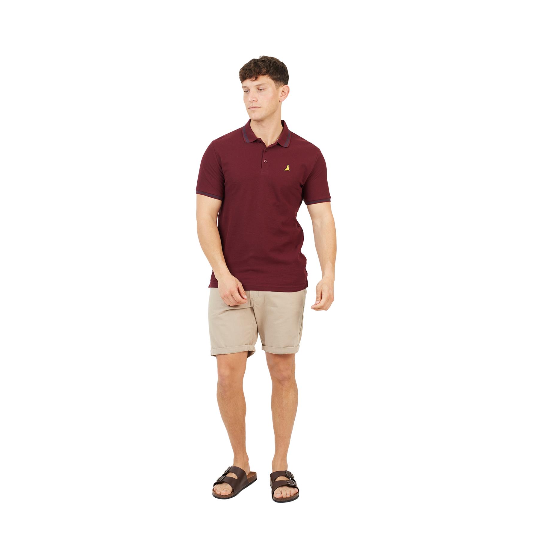 Brave Soul Mens Polo Shirt Short Sleeve 100% Cotton Polo Shirts for Men UK - Picture 25 of 33