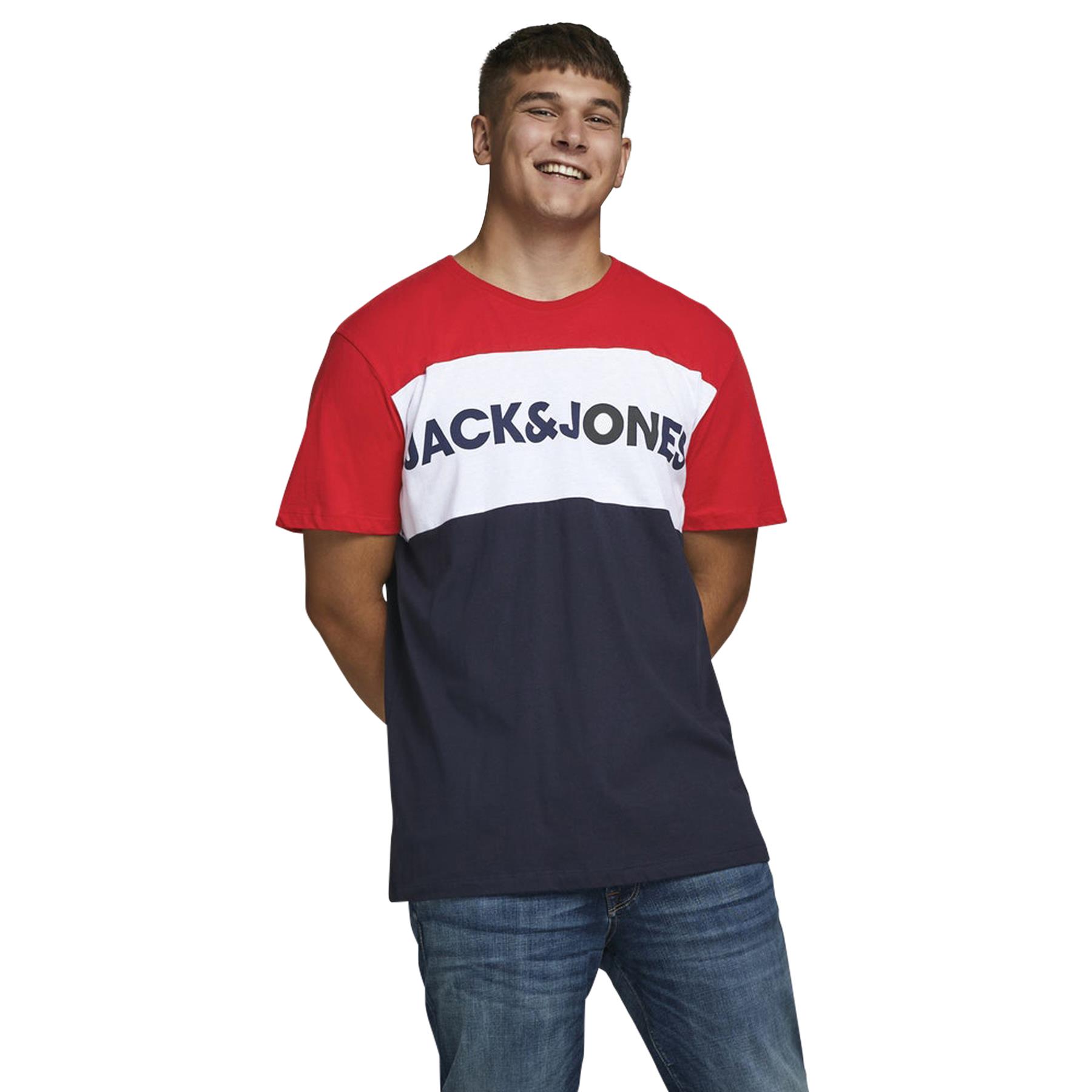 Jack and Jones Mens T-shirts Plus Size Crew Neck Short Sleeve Cotton Tee for Men - Bild 5 von 14