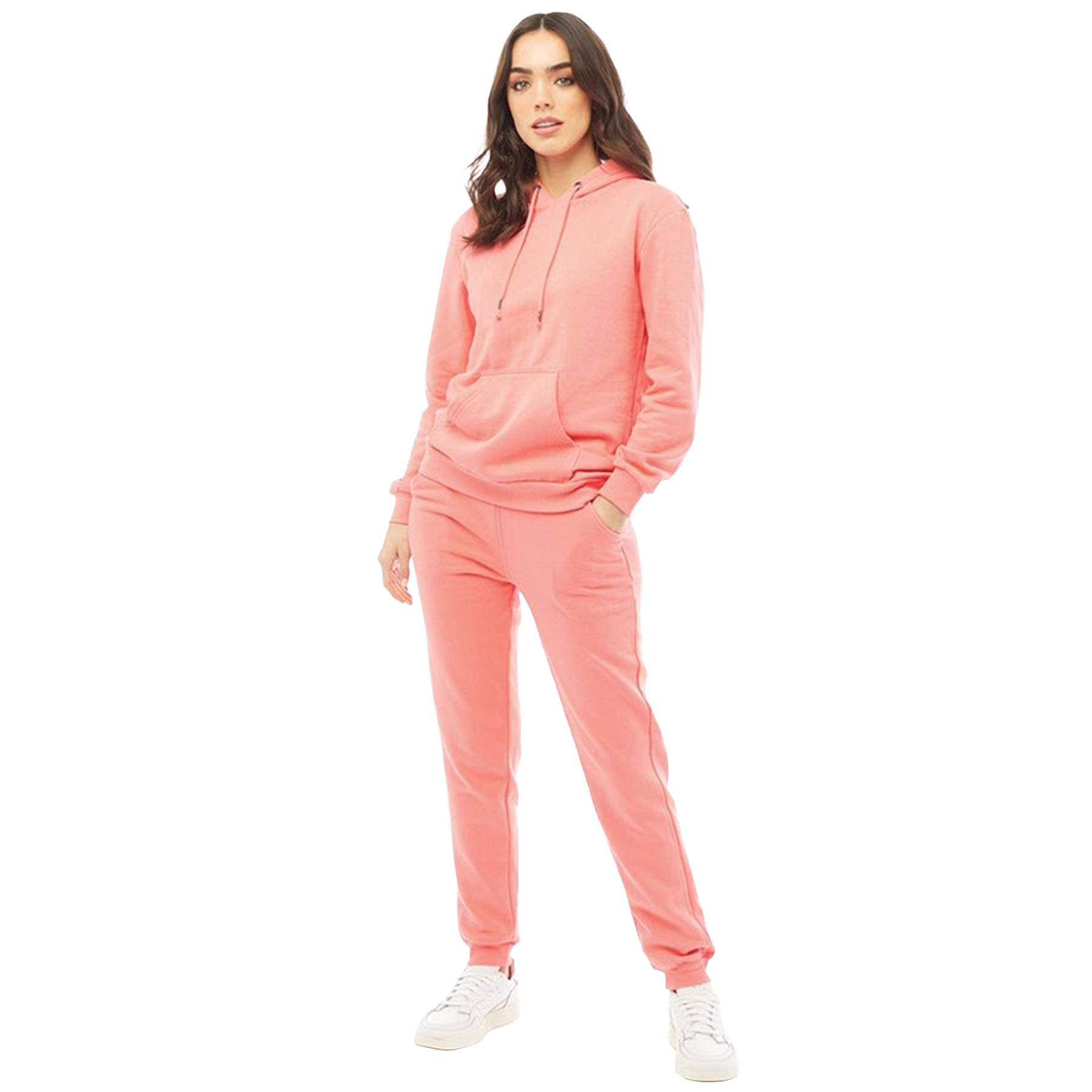 Brave Soul Womens Hoodie with Kangaroo Pocket, Ribbed Cuffs Plain Sweatshirts - Picture 26 of 26