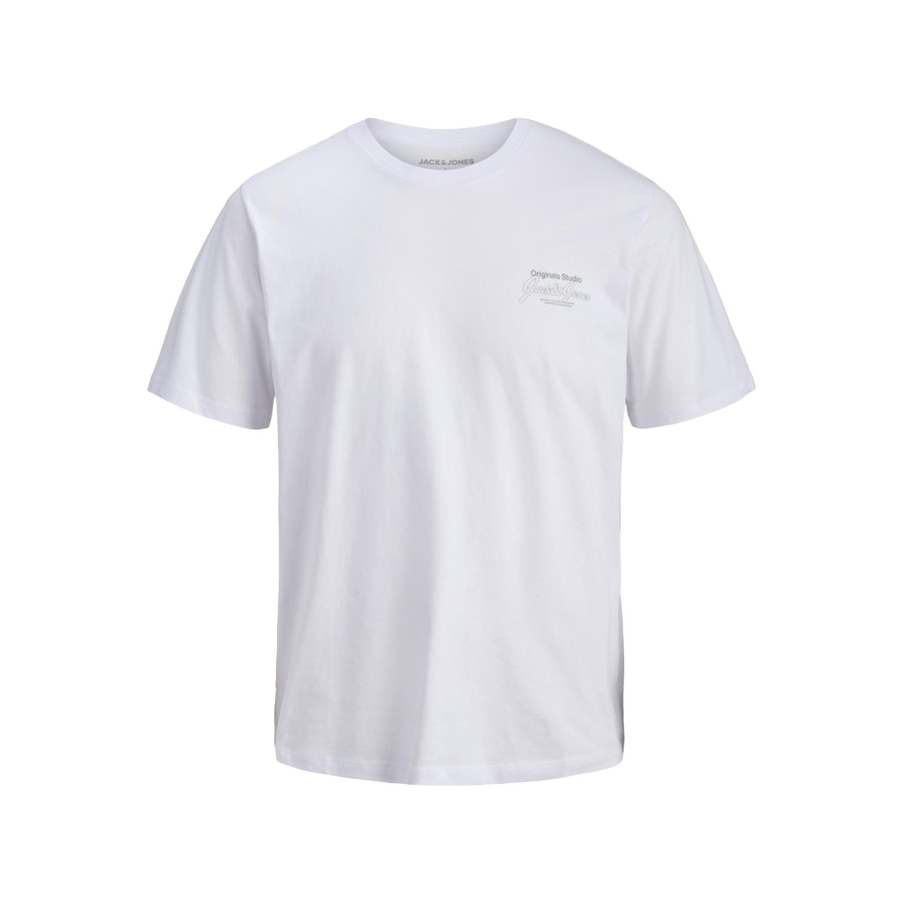 Jack & Jones Mens 5 Pack T-shirts Short Sleeve Multipack T-shirts for Men, S-2XL - Picture 3 of 36