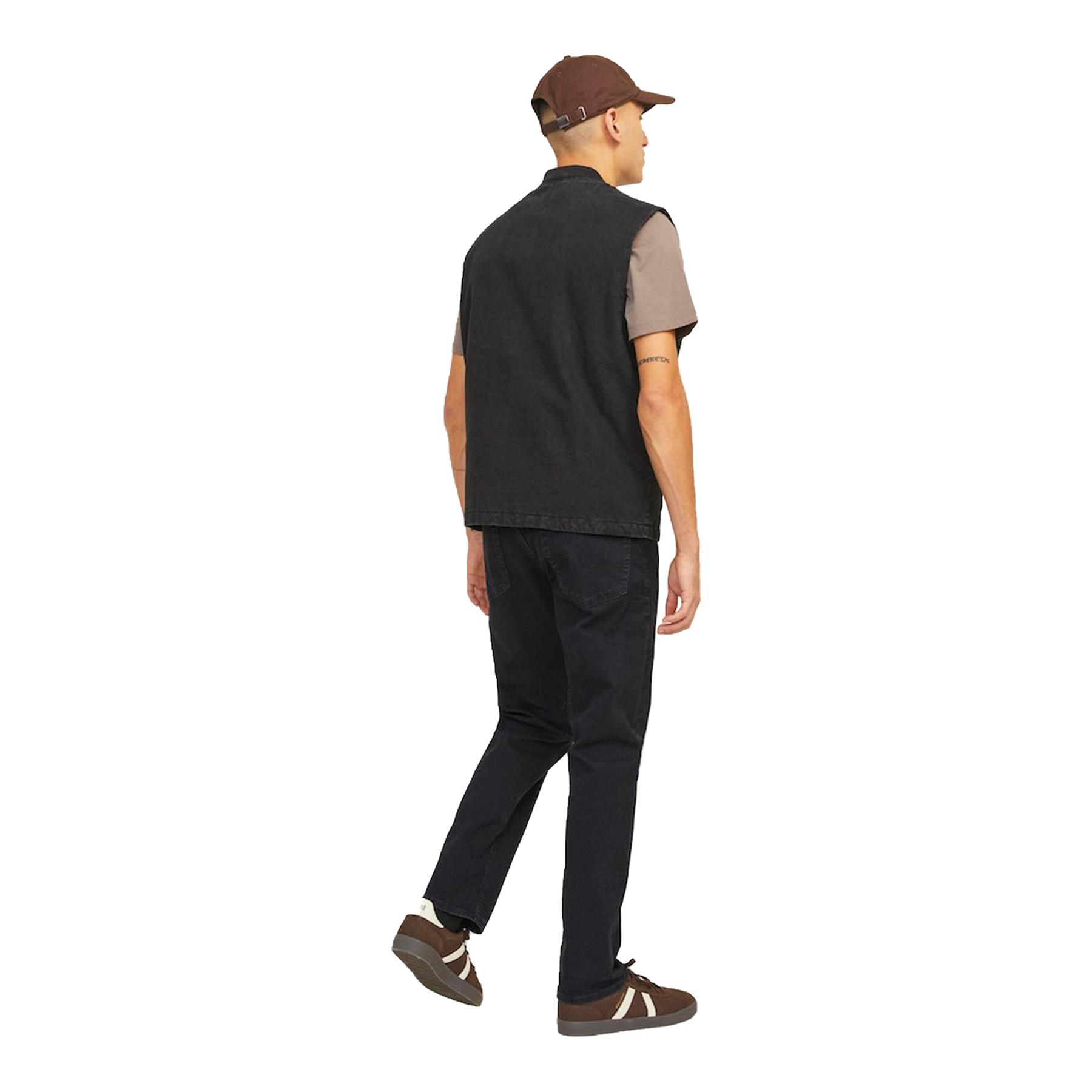 Jack & Jones Mens Black Jeans Comfort Fit Denim Pants for Men- 28 to 38 Waist - Picture 8 of 8