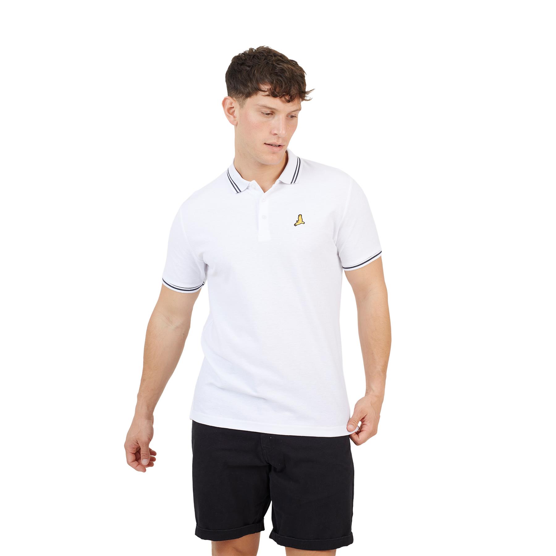 Brave Soul Mens Polo Shirt Short Sleeve 100% Cotton Polo Shirts for Men UK - Picture 6 of 33