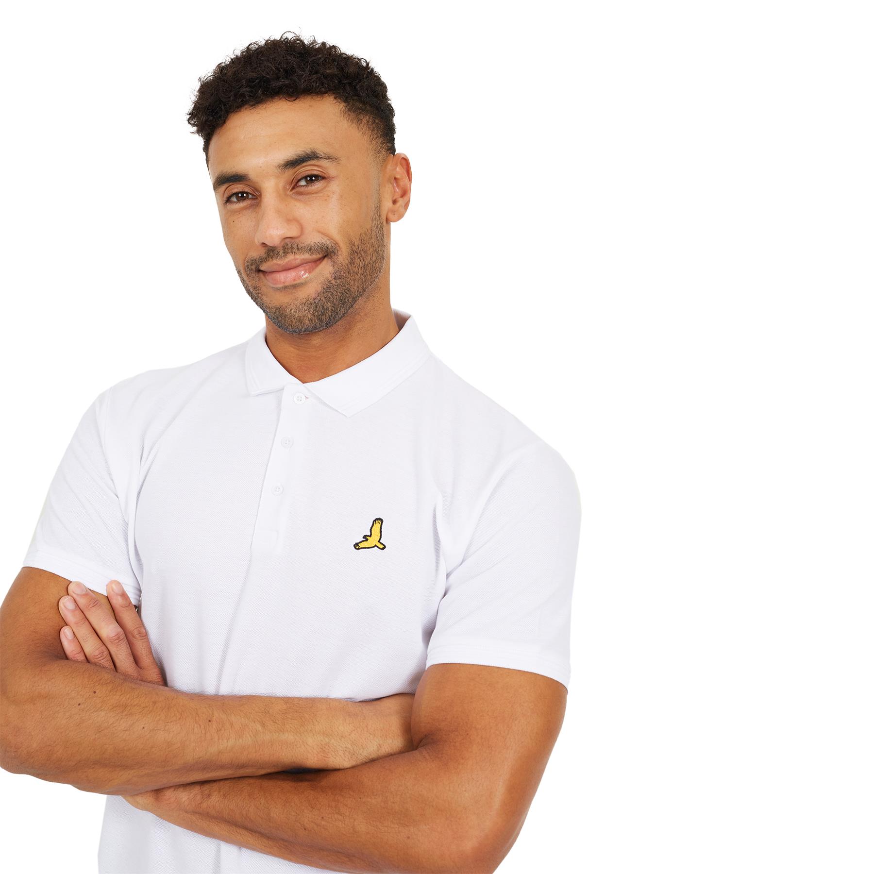 Brave Soul Mens Cotton Polo Shirt Short Sleeve Summer Top Tees For Men, S TO 2XL - Picture 4 of 20