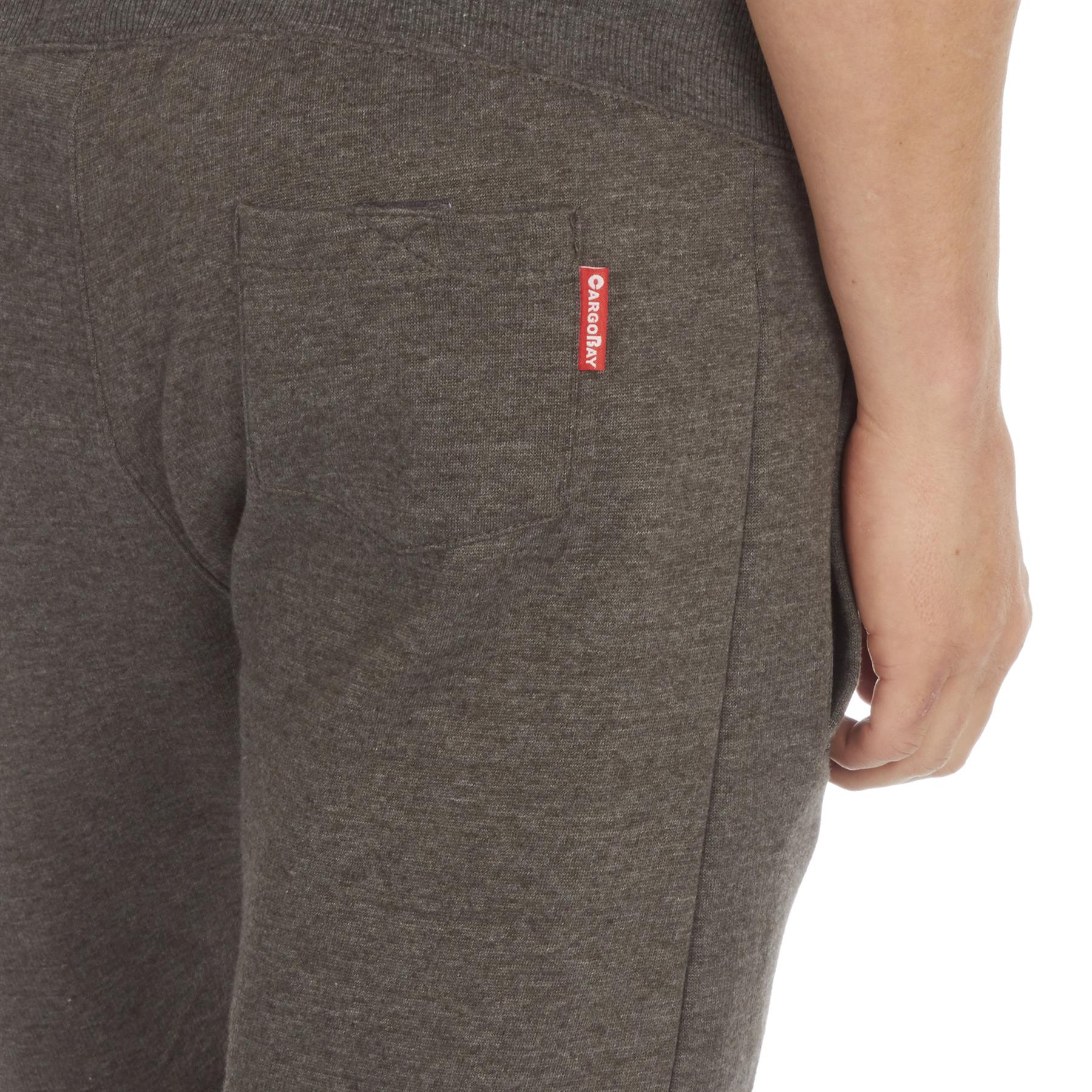 Cargo Bay Men's Sweat Shorts Jogger Gym Casual Drawstring Pockets Men Half Pants - Picture 8 of 11