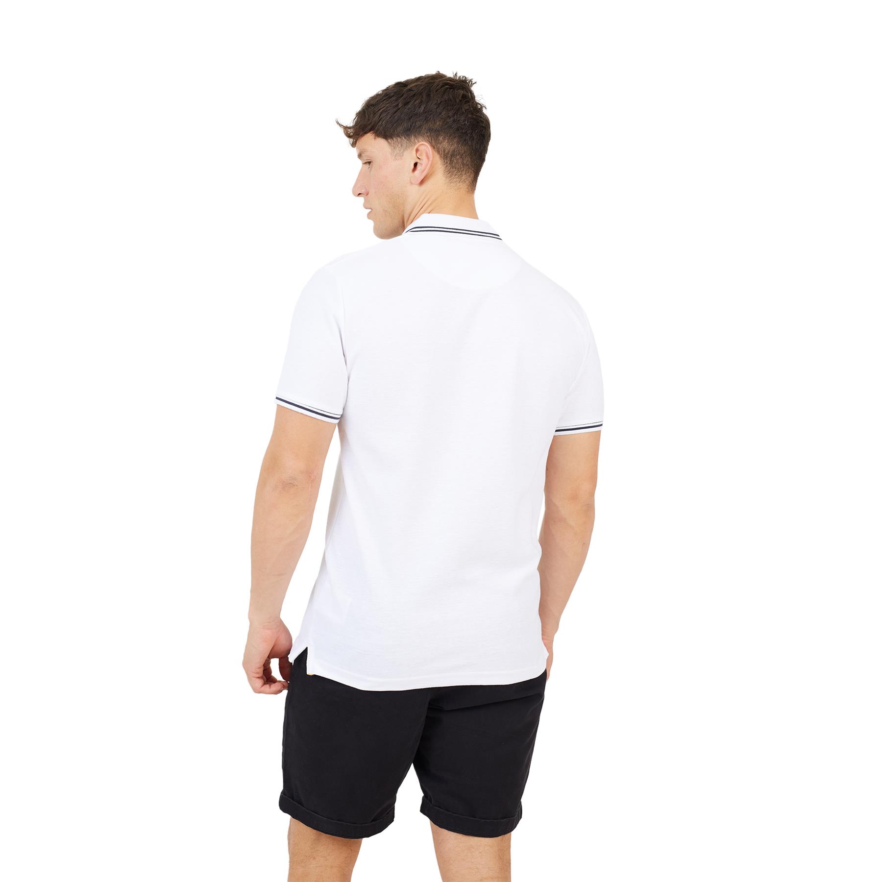 Brave Soul Mens Polo Shirt Short Sleeve 100% Cotton Polo Shirts for Men UK - Picture 7 of 33