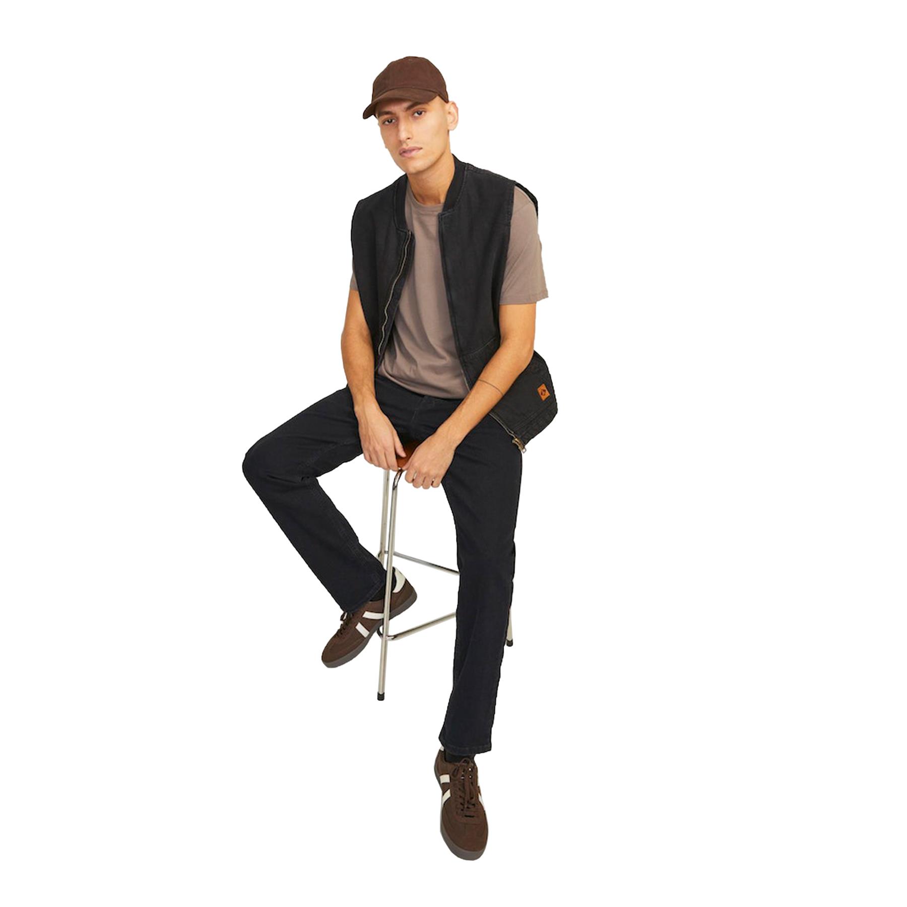 Jack & Jones Mens Black Jeans Comfort Fit Denim Pants for Men- 28 to 38 Waist - Picture 6 of 8