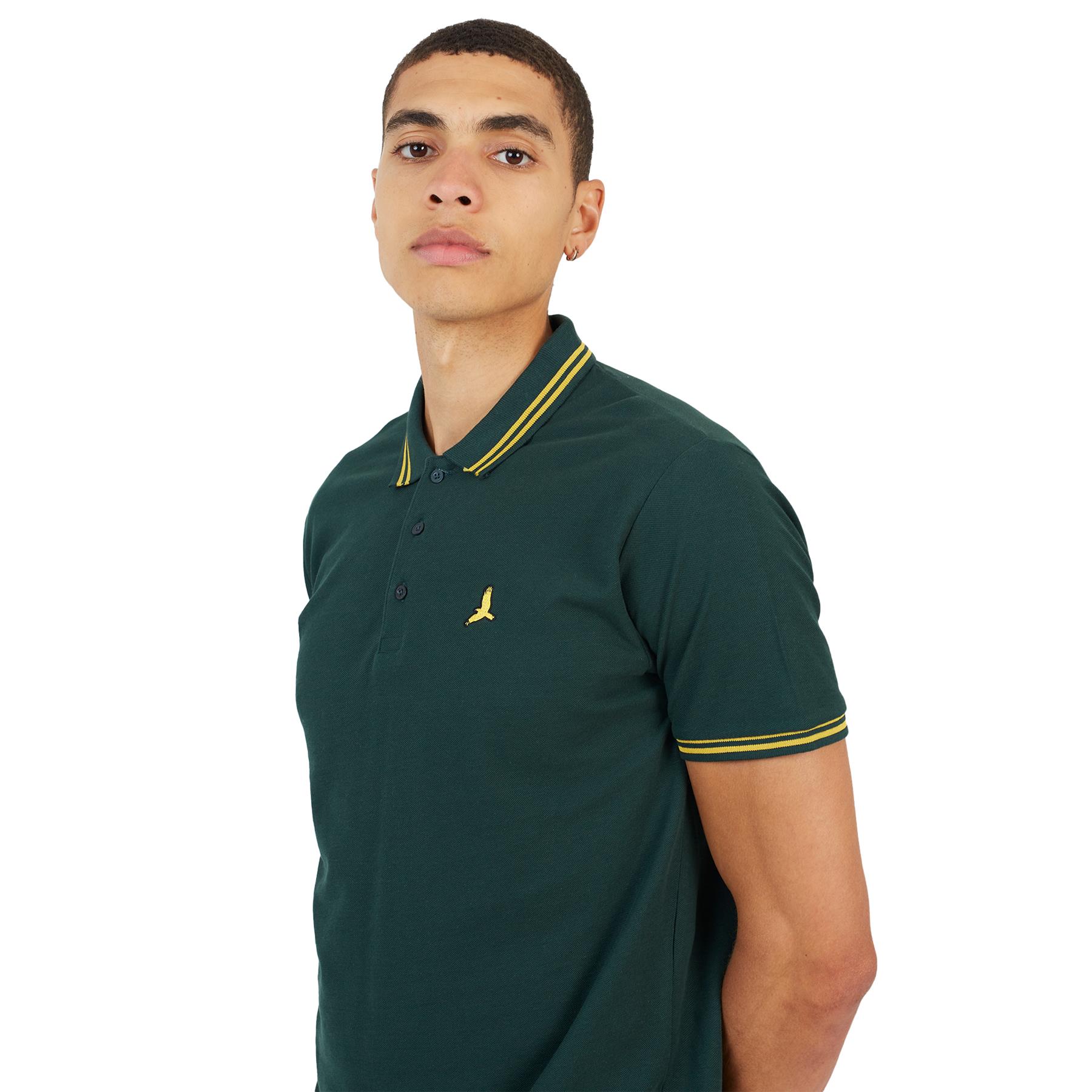 Brave Soul Mens Polo Shirt Short Sleeve 100% Cotton Polo Shirts for Men UK - Picture 12 of 33