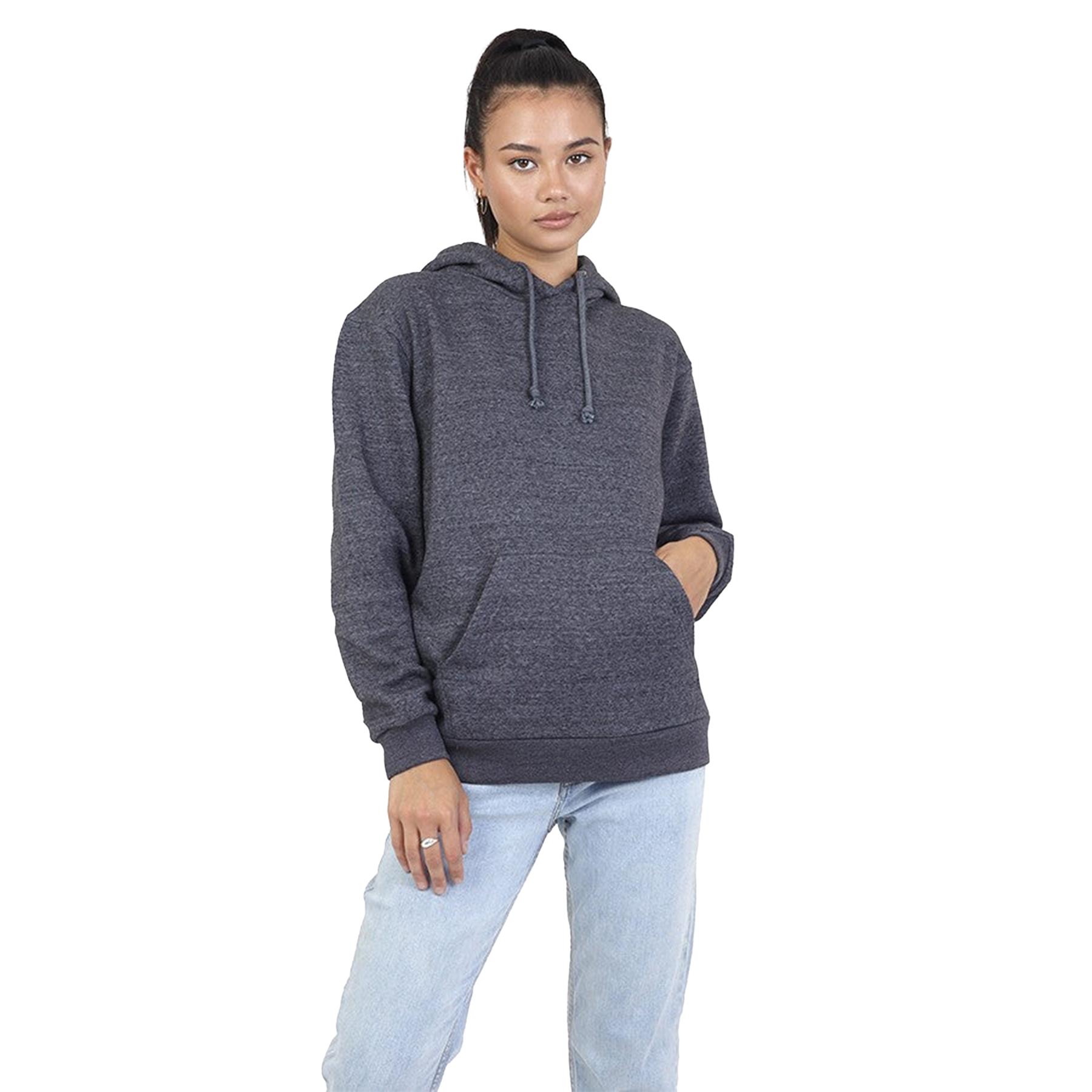 Brave Soul Womens Hoodie with Kangaroo Pocket, Ribbed Cuffs Plain Sweatshirts - Picture 2 of 26