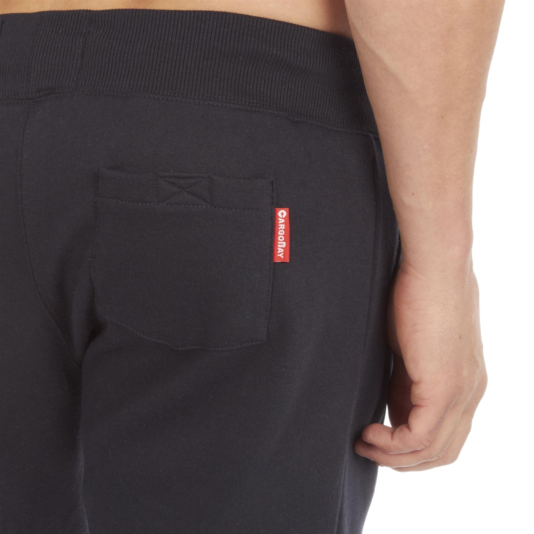 Cargo Bay Men's Sweat Shorts Jogger Gym Casual Drawstring Pockets Men Half Pants - Picture 11 of 11