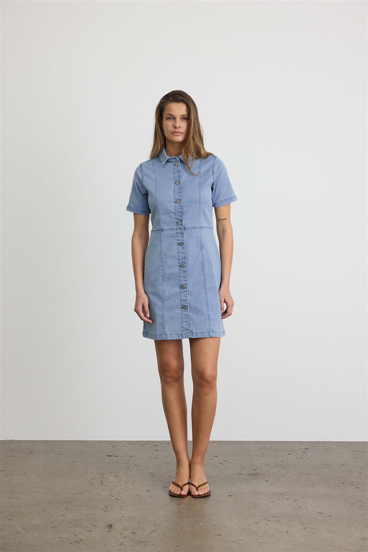 chinese dress ladies SHEIN X Abeille Creations Drop Neck Tailored Kaftan Dress With High Sp –  Abeille Creations (ABL) main image 1