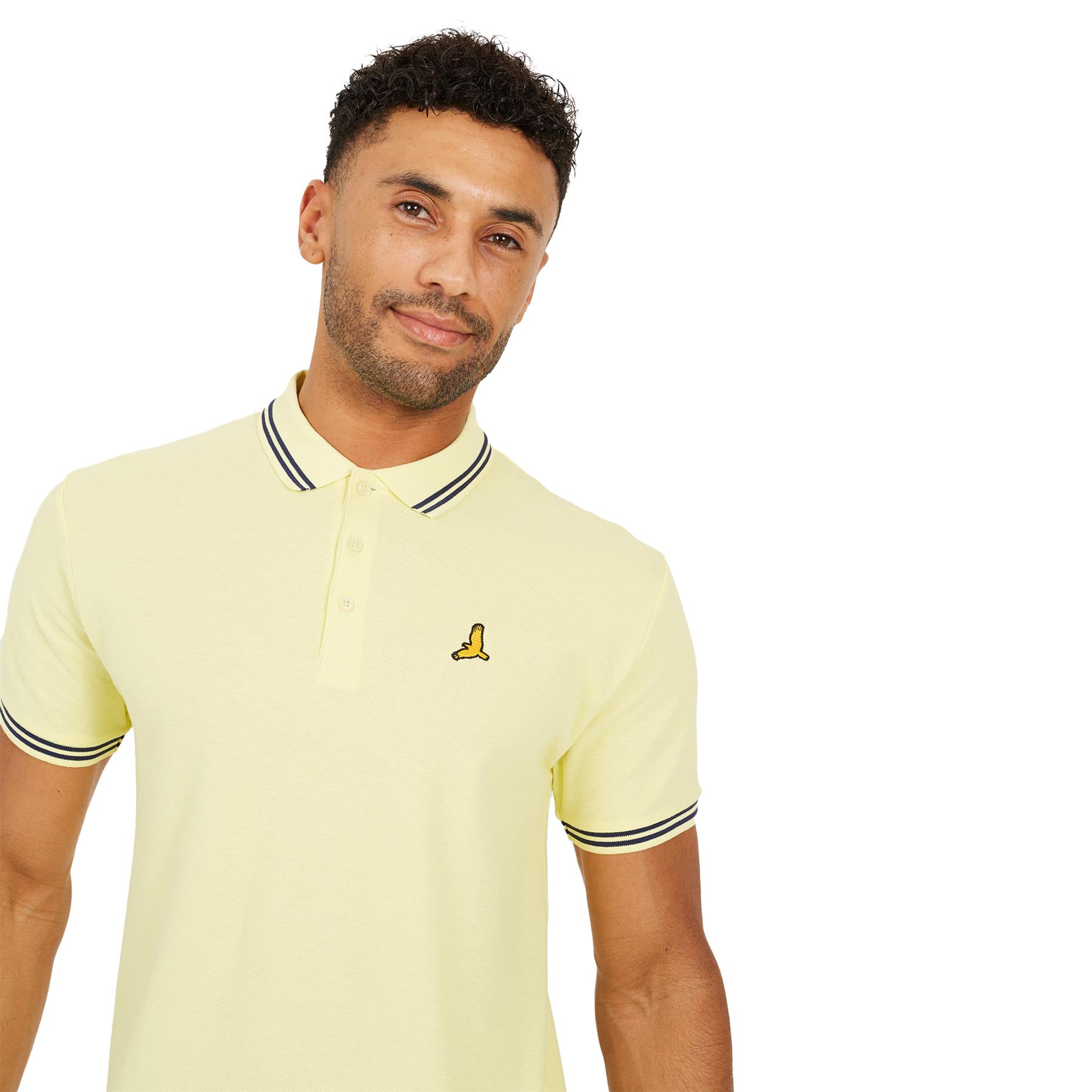 Brave Soul Mens Polo Shirt Short Sleeve 100% Cotton Polo Shirts for Men UK - Picture 28 of 33