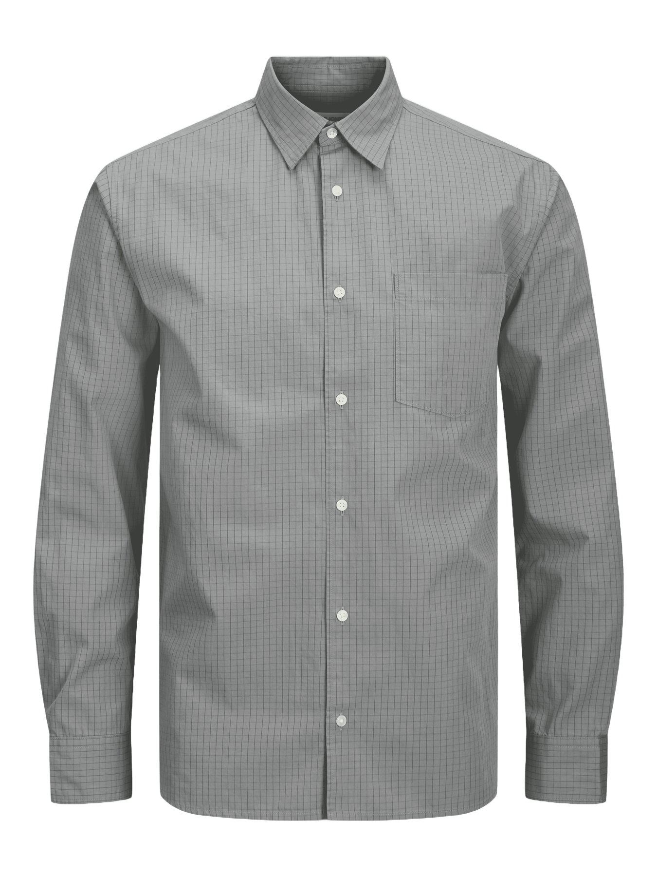 Jack & Jones Mens Cotton Shirts, Full Sleeve Button Down Polo Shirts for Men UK - Picture 2 of 5