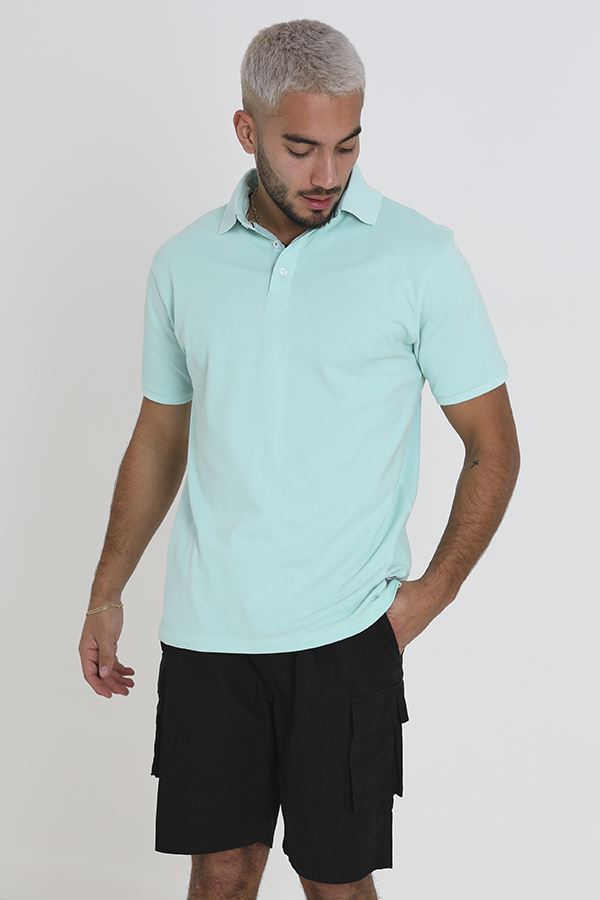 Brave Soul Mens Polo T-Shirts Short Sleeve Casual Cotton Tee for Men Size S-2XL - Picture 6 of 11