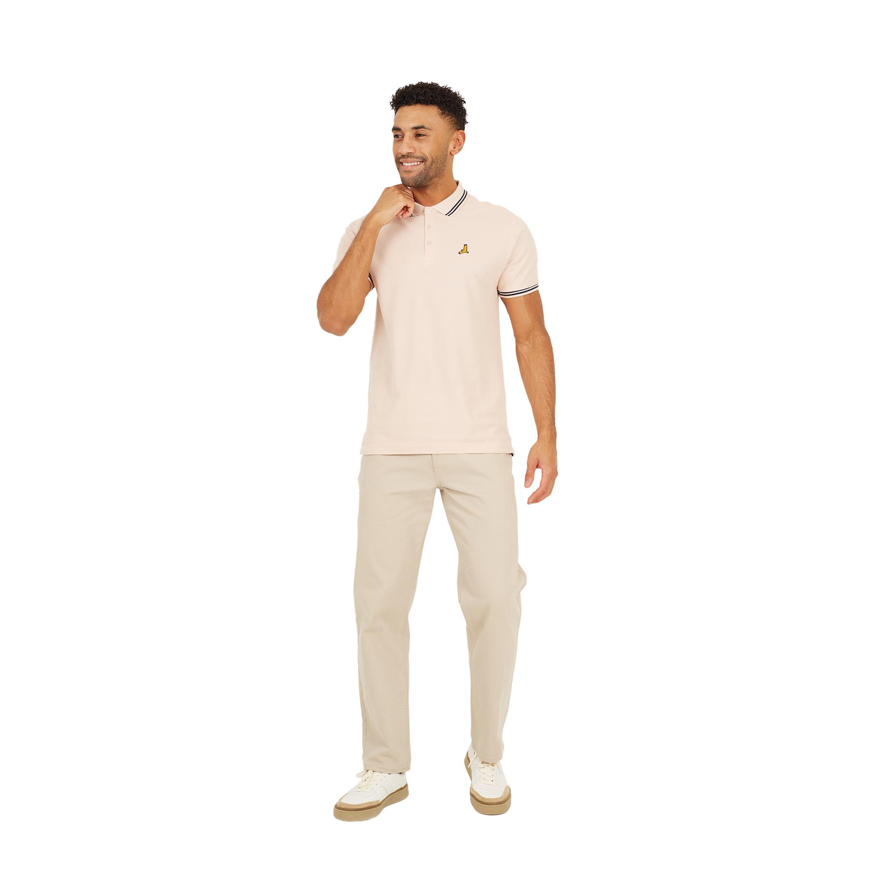 Brave Soul Mens Polo Shirt Short Sleeve 100% Cotton Polo Shirts for Men UK - Picture 5 of 33