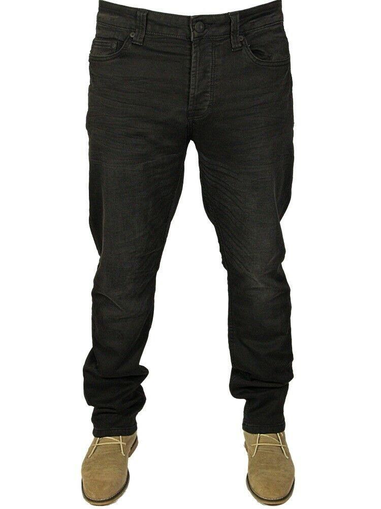 Pantalones de mezclilla inteligentes informales elásticos informales de pierna recta para hombre Only and Sons de ajuste ajustado - Imagen 3 de 10