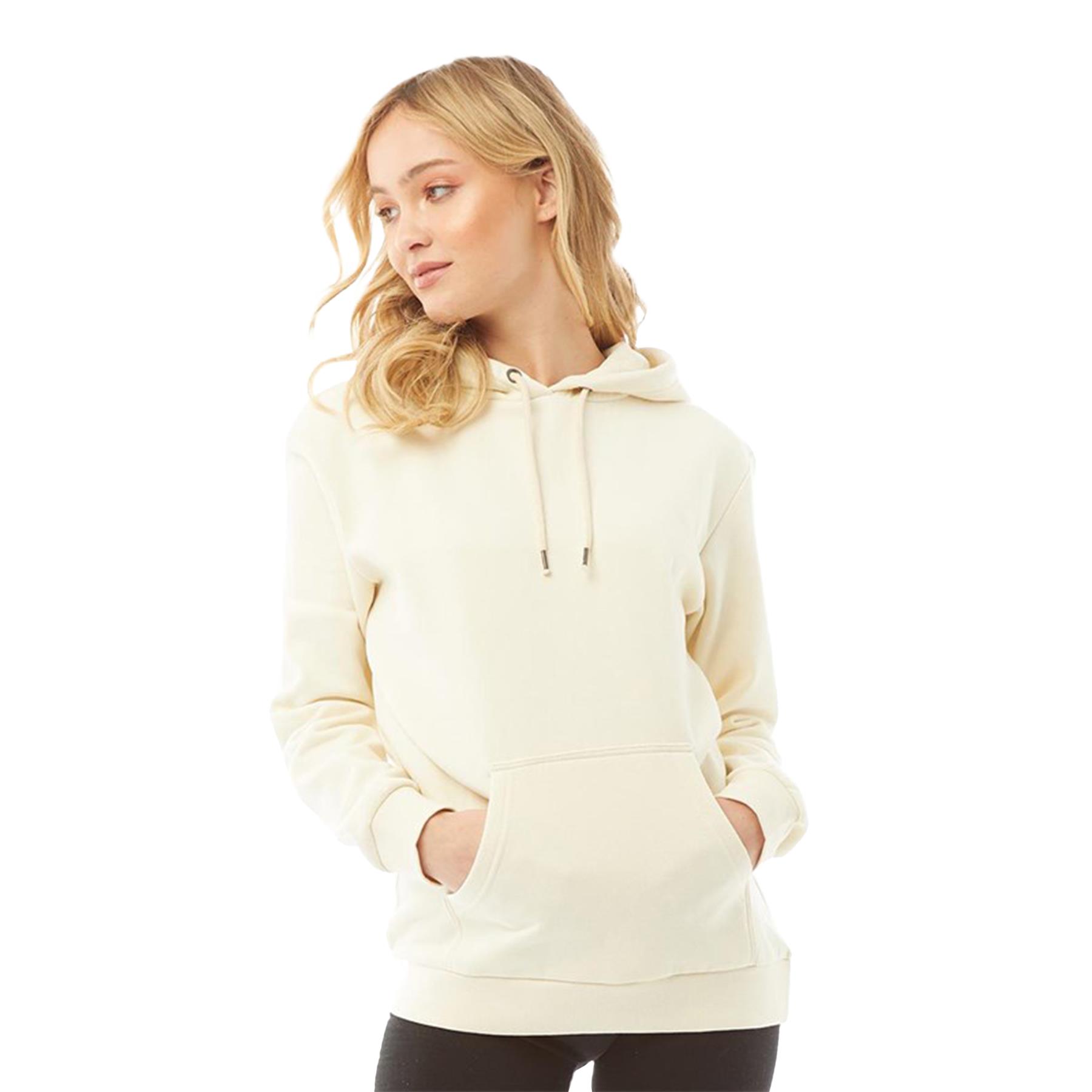 Brave Soul Womens Hoodie with Kangaroo Pocket, Ribbed Cuffs Plain Sweatshirts - Picture 12 of 26