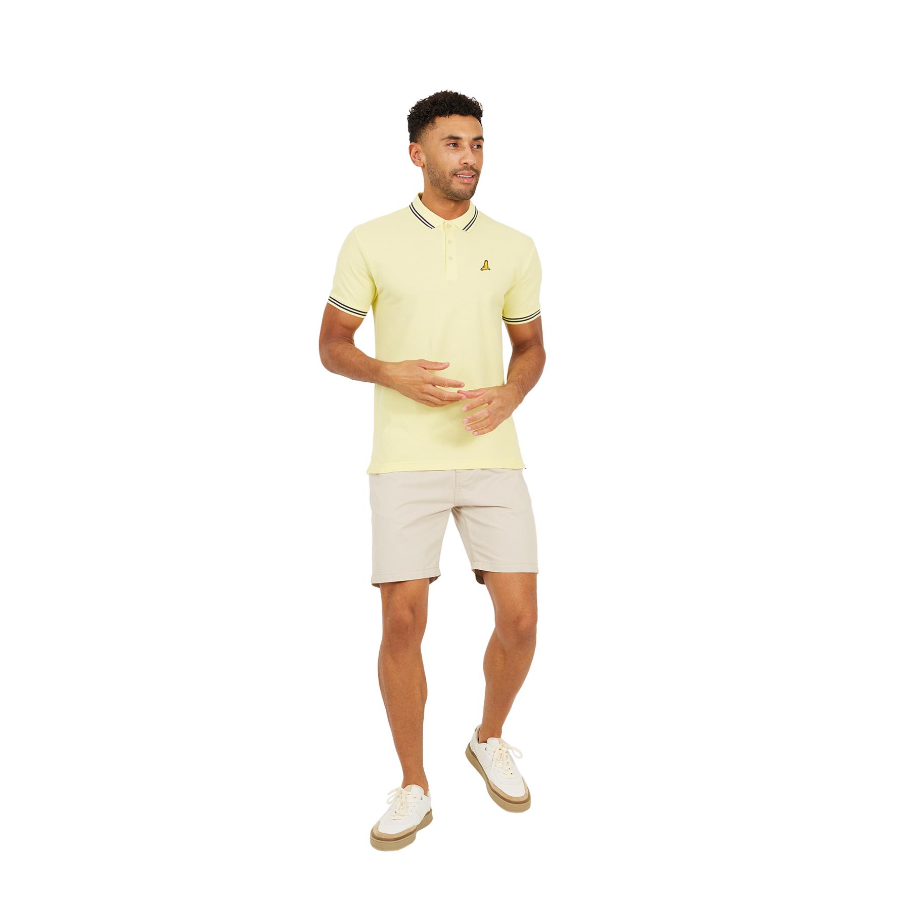 Brave Soul Mens Polo Shirt Short Sleeve 100% Cotton Polo Shirts for Men UK - Picture 29 of 33