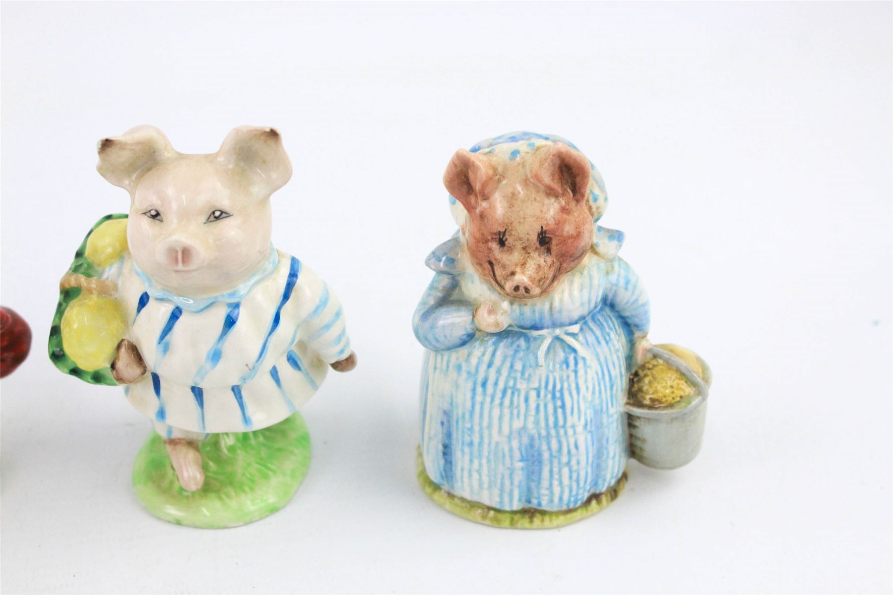 Collection of 5 x BEATRIX POTTER Pig Figurines MIXED Inc. BROKEN eBay