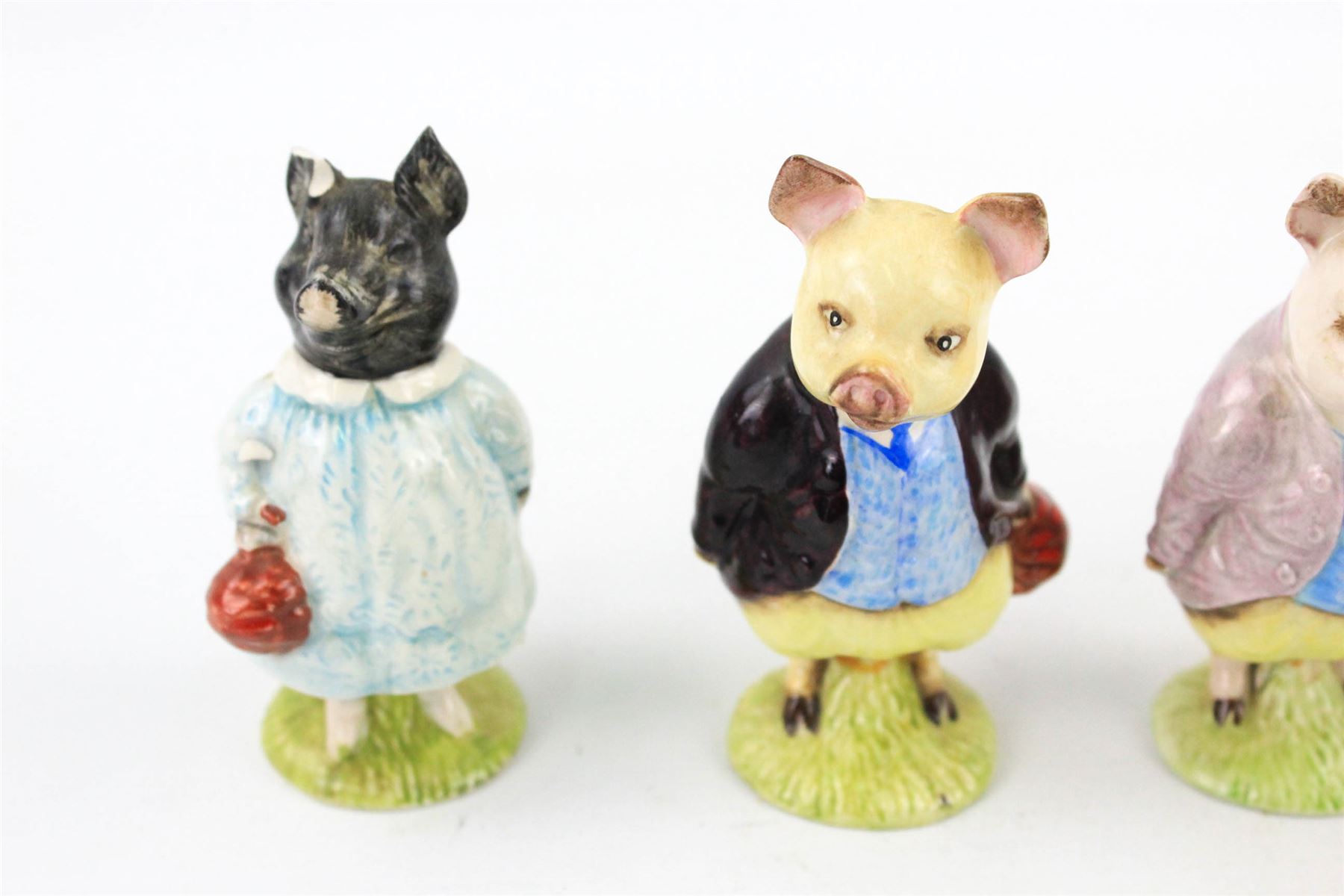 Collection of 5 x BEATRIX POTTER Pig Figurines MIXED Inc. BROKEN eBay