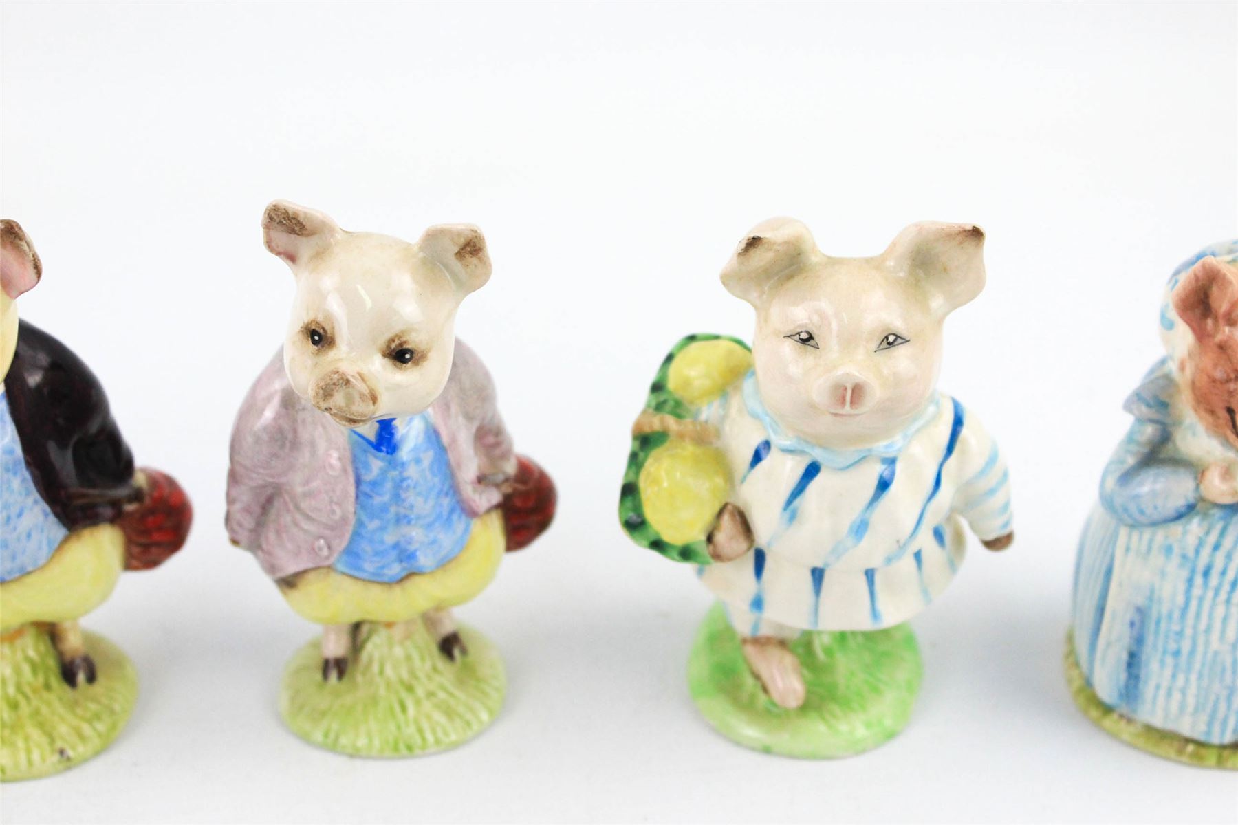 Collection of 5 x BEATRIX POTTER Pig Figurines MIXED Inc. BROKEN eBay