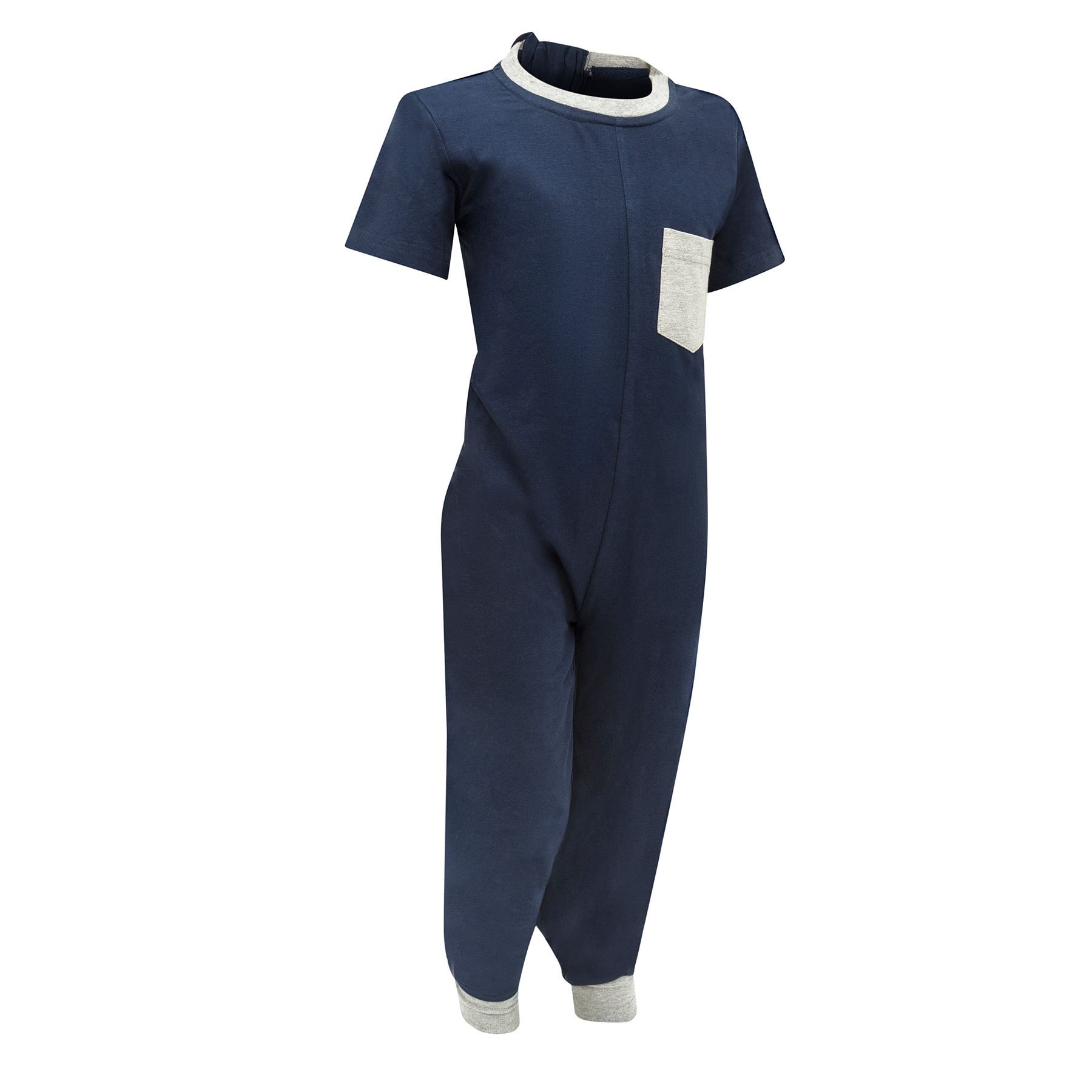 Kaycey Bodysuit For kids with Special Needs ZipBack Short Sleeve Long Legs - Picture 14 of 23