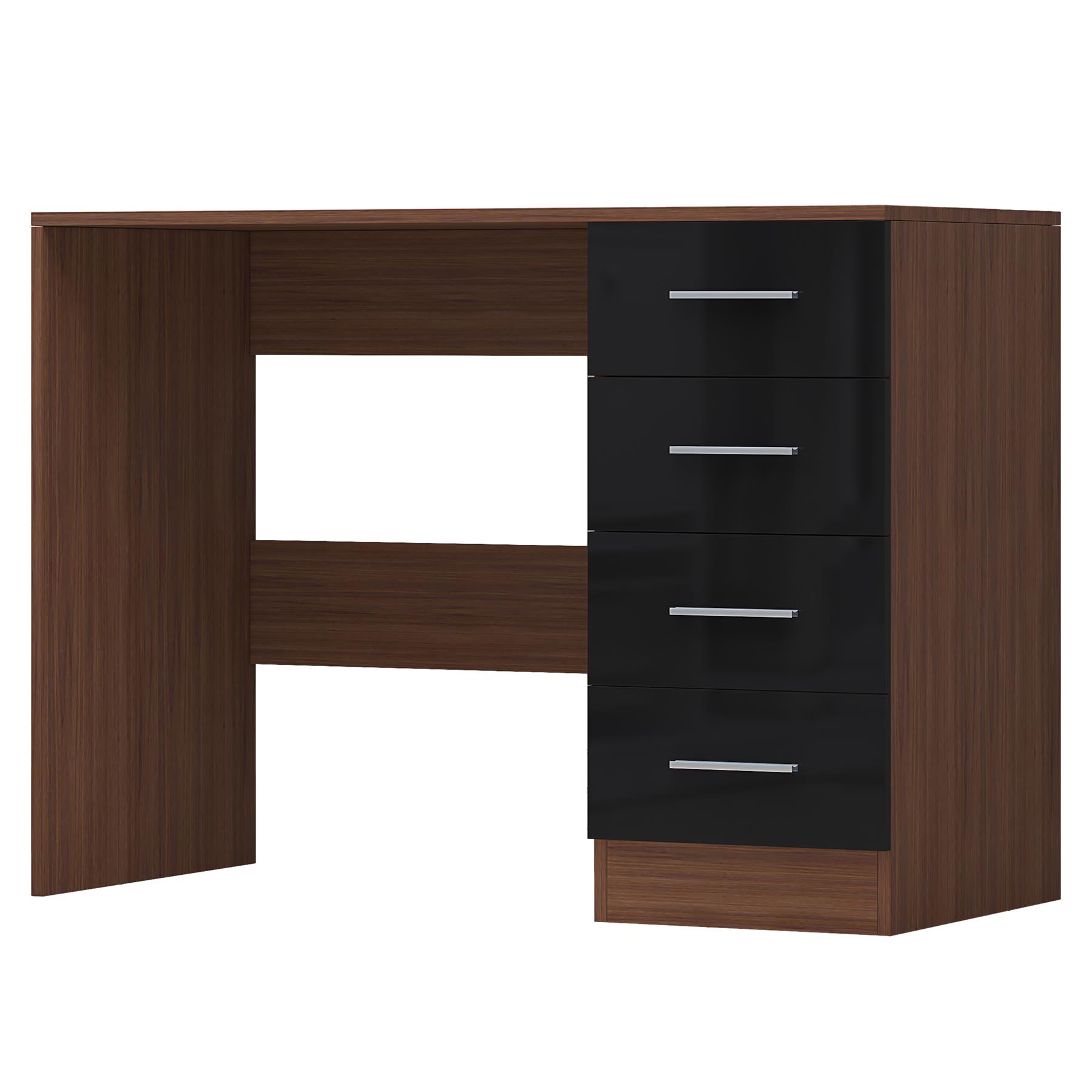 REFLECT Gloss Bedroom Furniture 4 Drawer Dressing Table Desk - 4 Colour Options - Picture 11 of 29