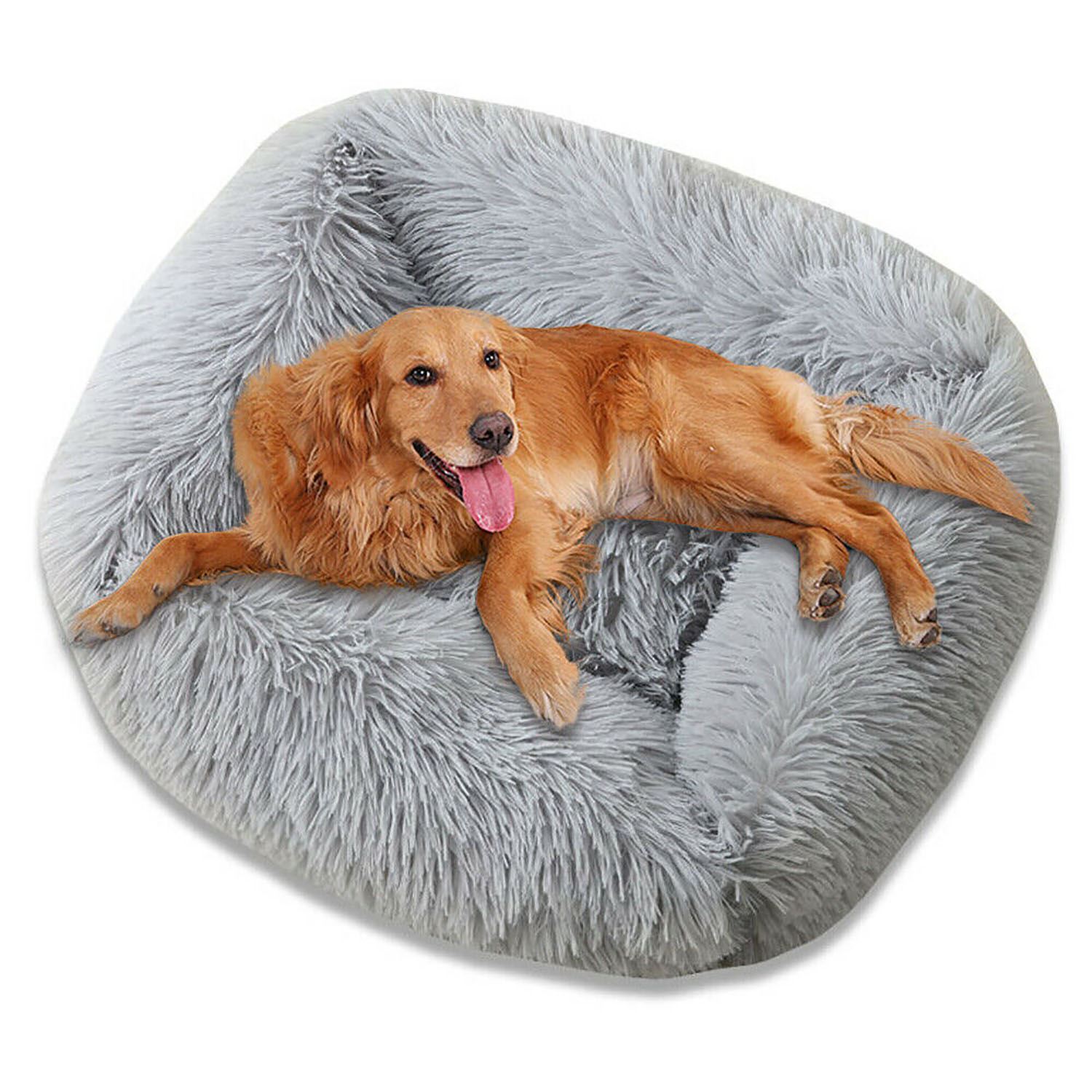 LIT POUR CHA Chien Compagnie Moelleux Chaud Facile Nettoyer Coussin
