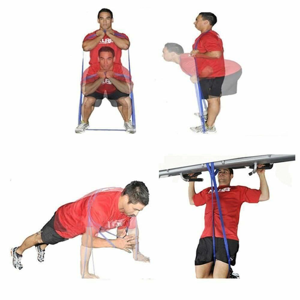 Fitness Heavy Duty Resistance Bands Assisted Pull Up Band Power Lifting