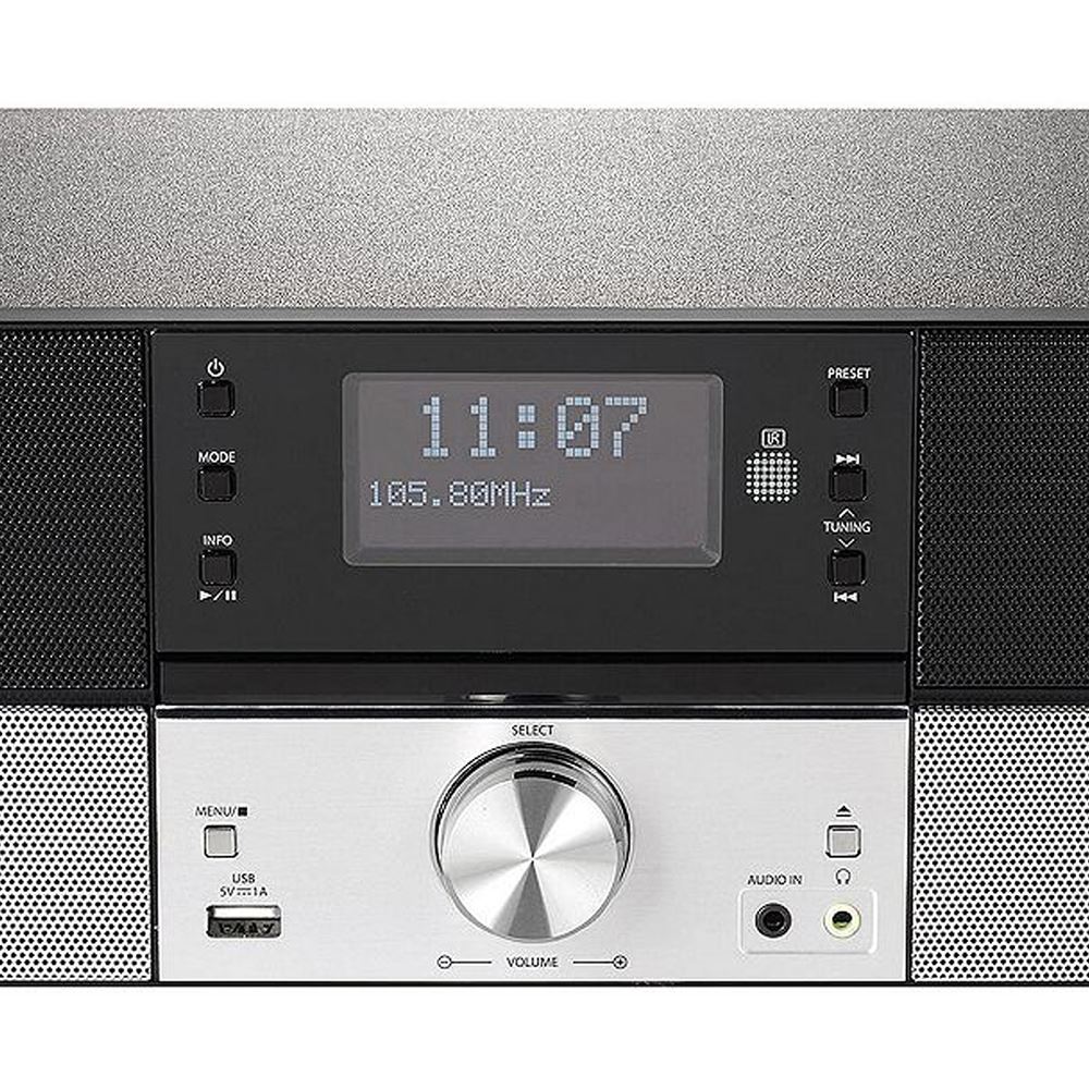 Tesco DMS1701 DAB And FM HiFi Microsystem With CD Player And Bluetooth