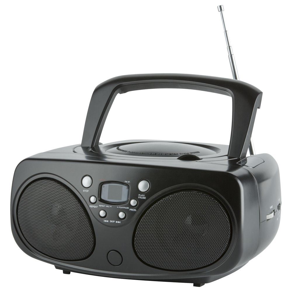 Tesco BB1501 Radio FM & CD Player Boombox With 3.5mm Auxiliary Input