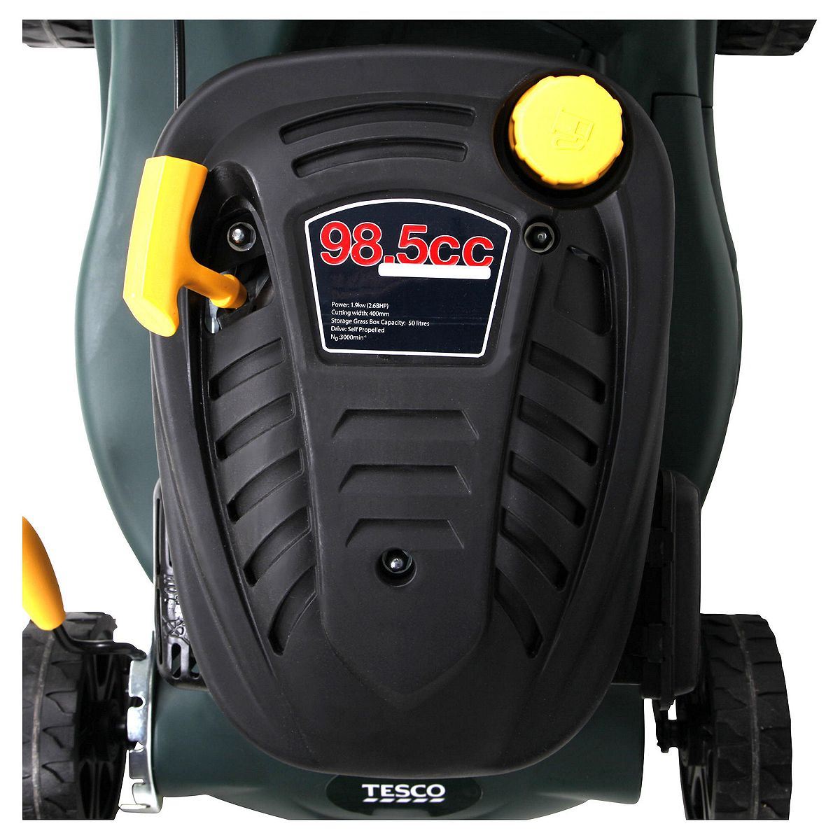 Tesco PLM022013 SelfPropelled Petrol Rotary Lawn Mower 98.5cc OHV 4