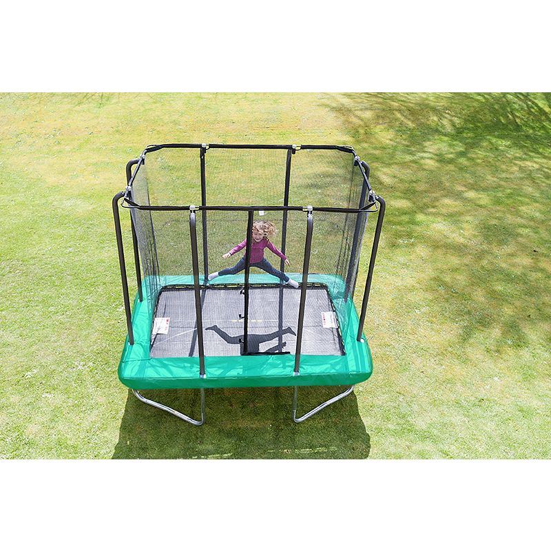 JumpKing JKR69G18 6ft x 9ft Premium Trampoline Rectangular With Mesh