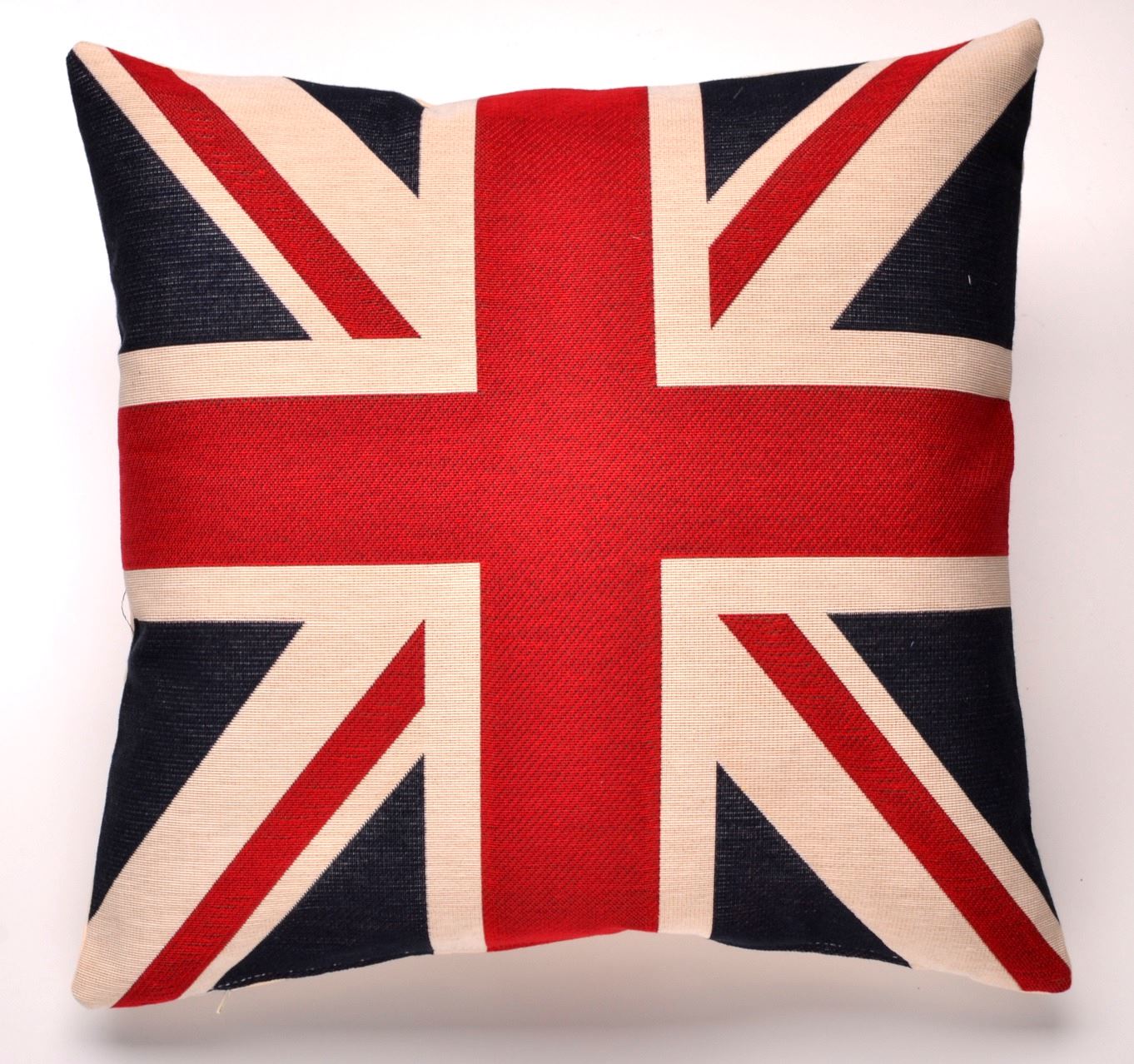 Funda Cojín Tapiz Tejido Bandera Británica Union Jack 18" x 18" (45cm x 45cm) - Imagen 2 de 4