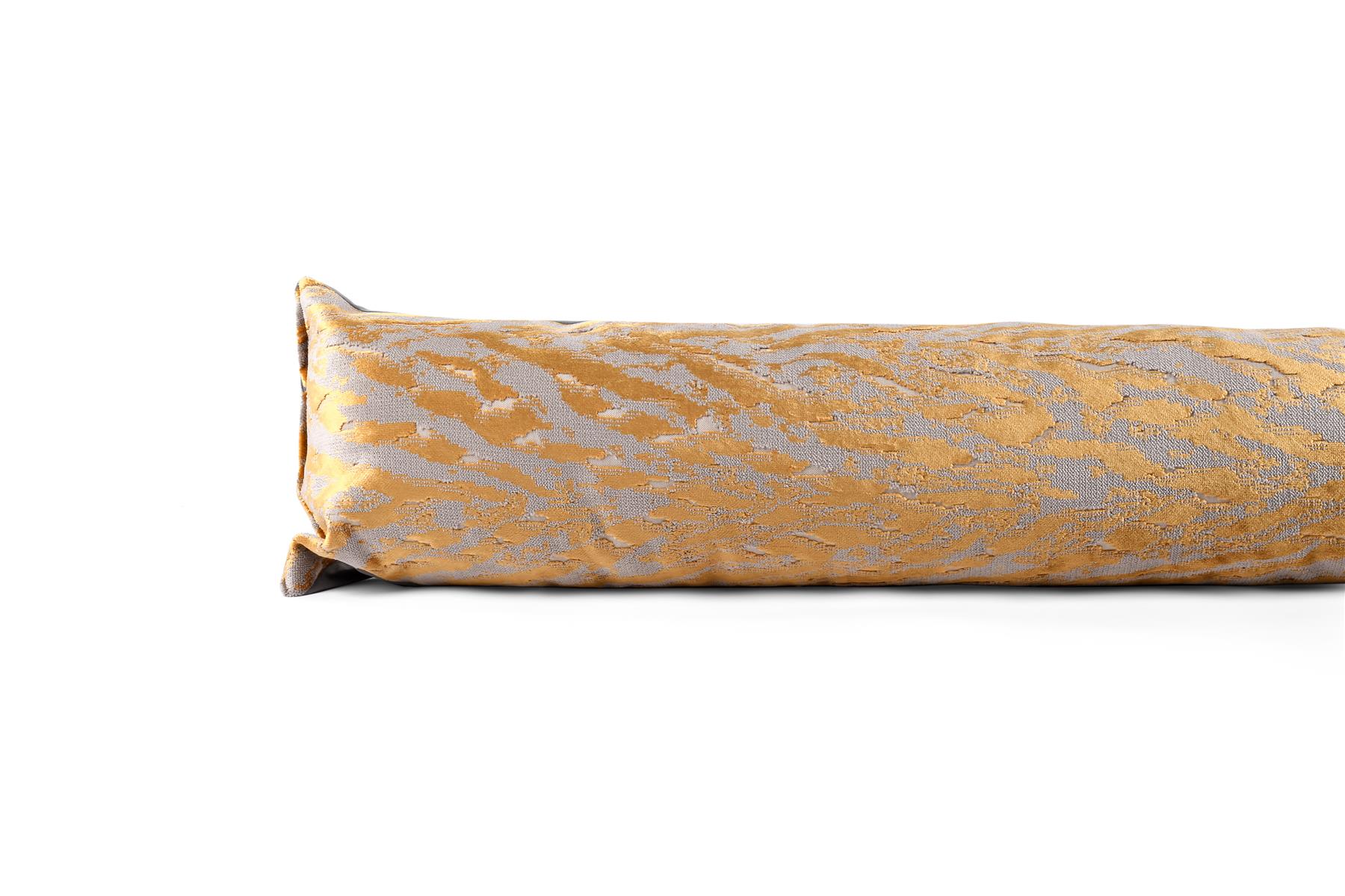 Gold Tier Streifen Chenille Kissen, Boudoir, Zugluftstopper UK hergestellt - Bild 26 von 27